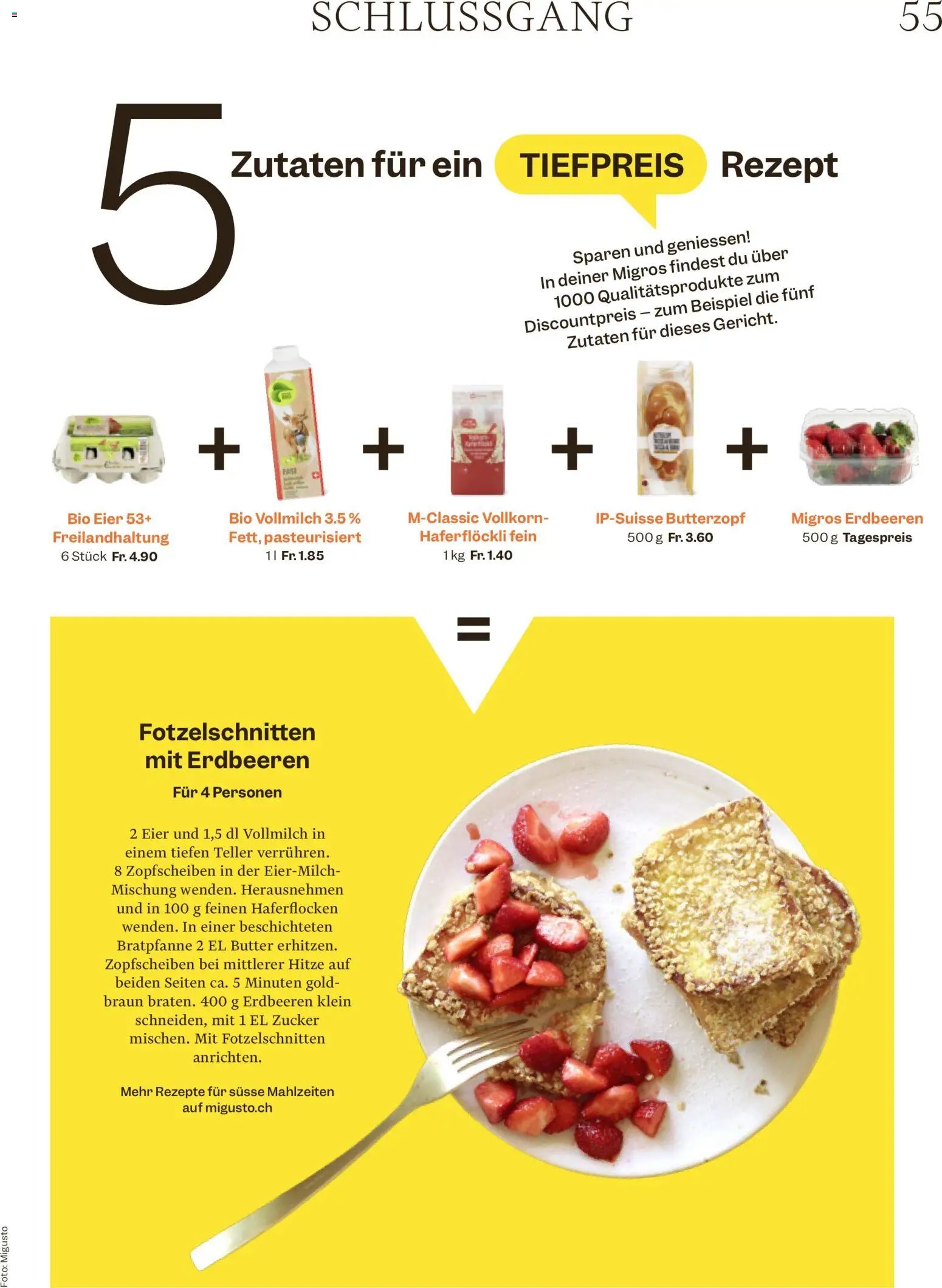 Migros aktionen Magazin