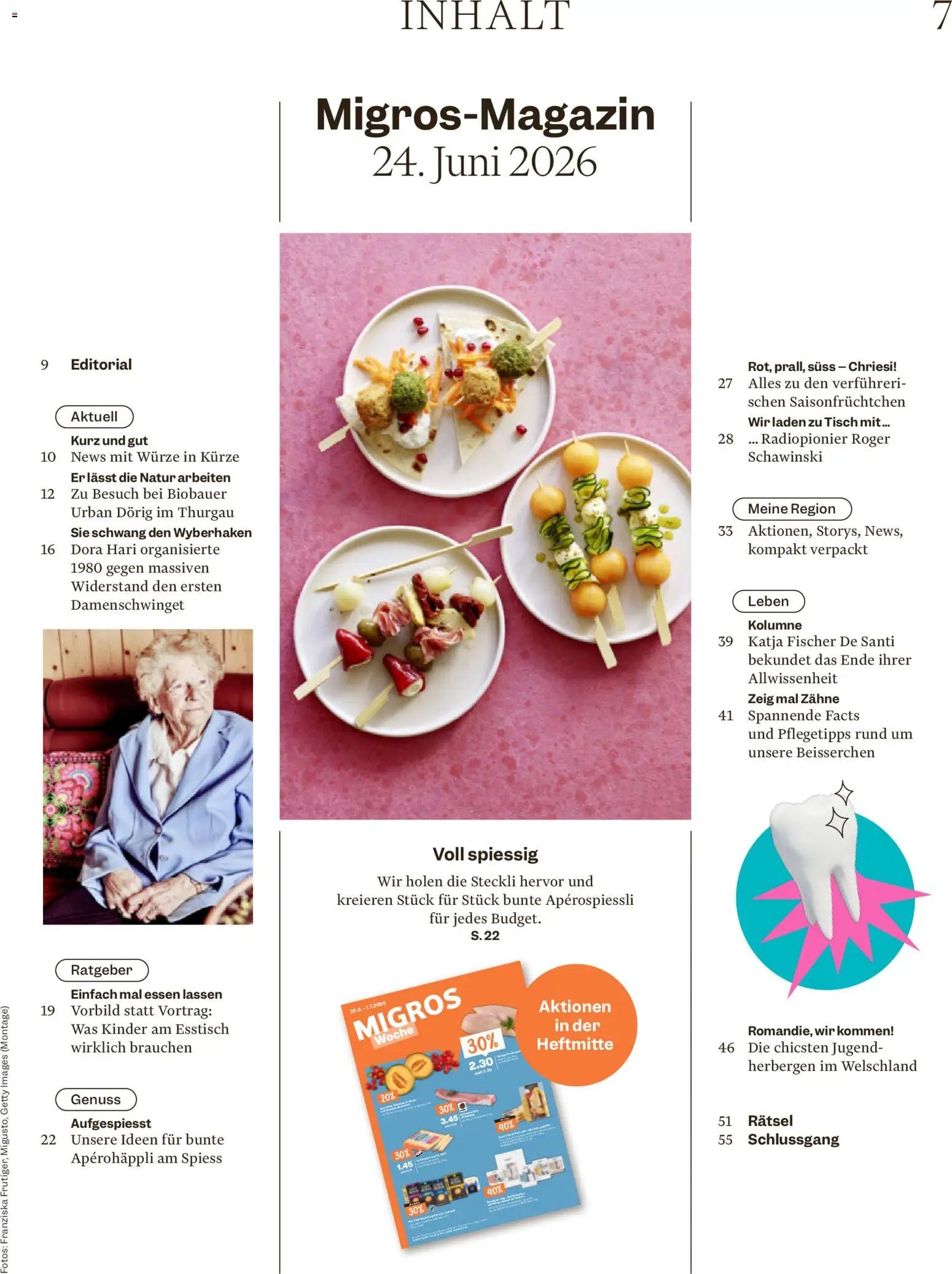 Migros aktionen Magazin