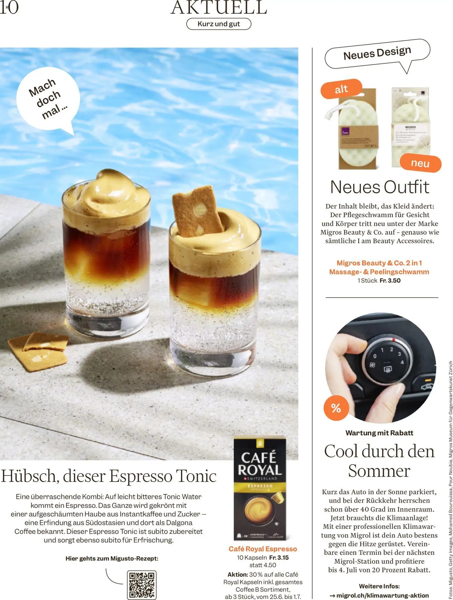 Migros aktionen Magazin