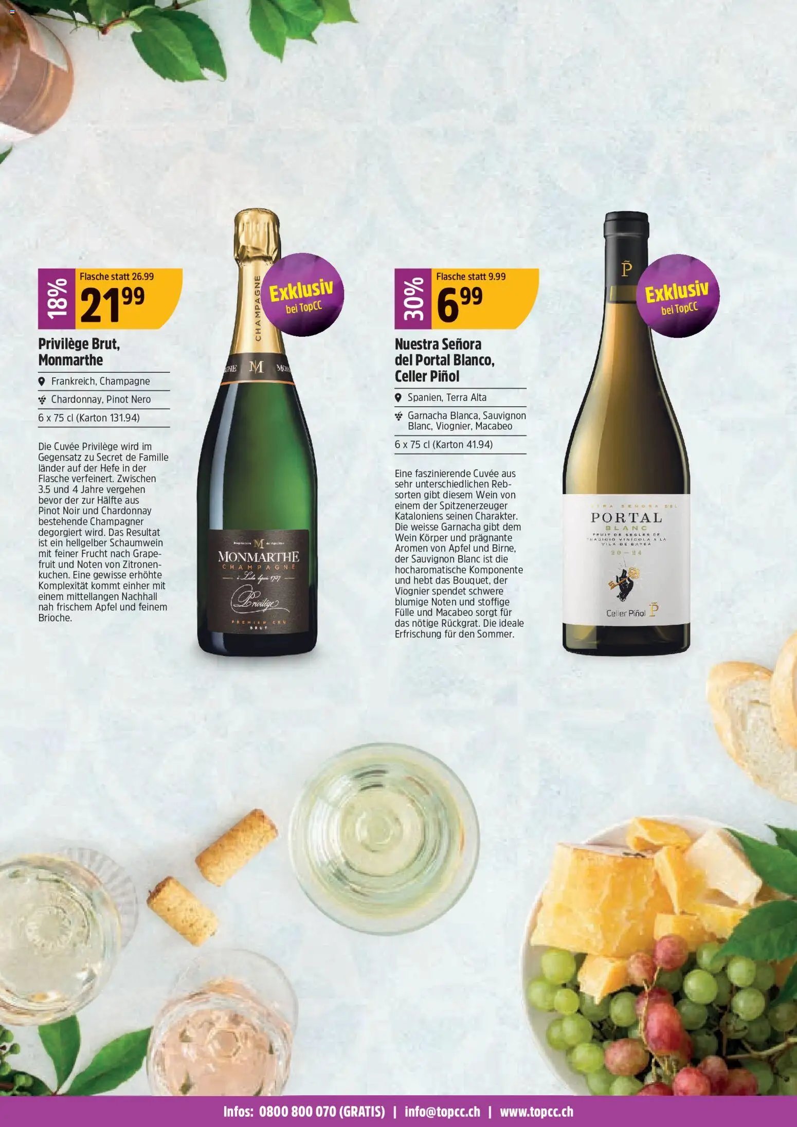 TopCC aktionen Weinfestival