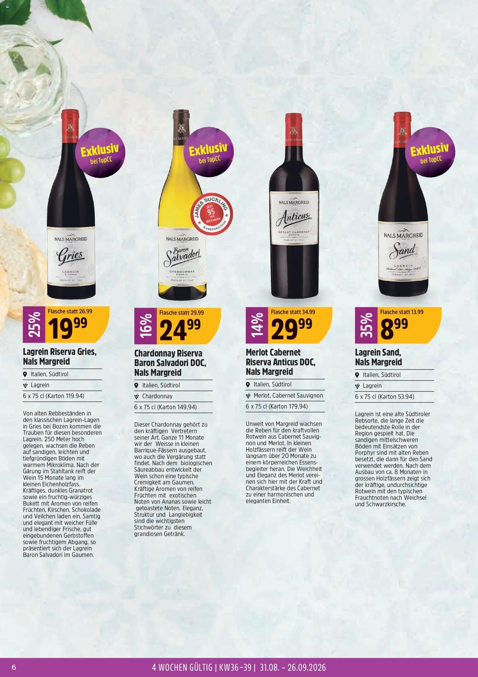 TopCC aktionen Weinfestival