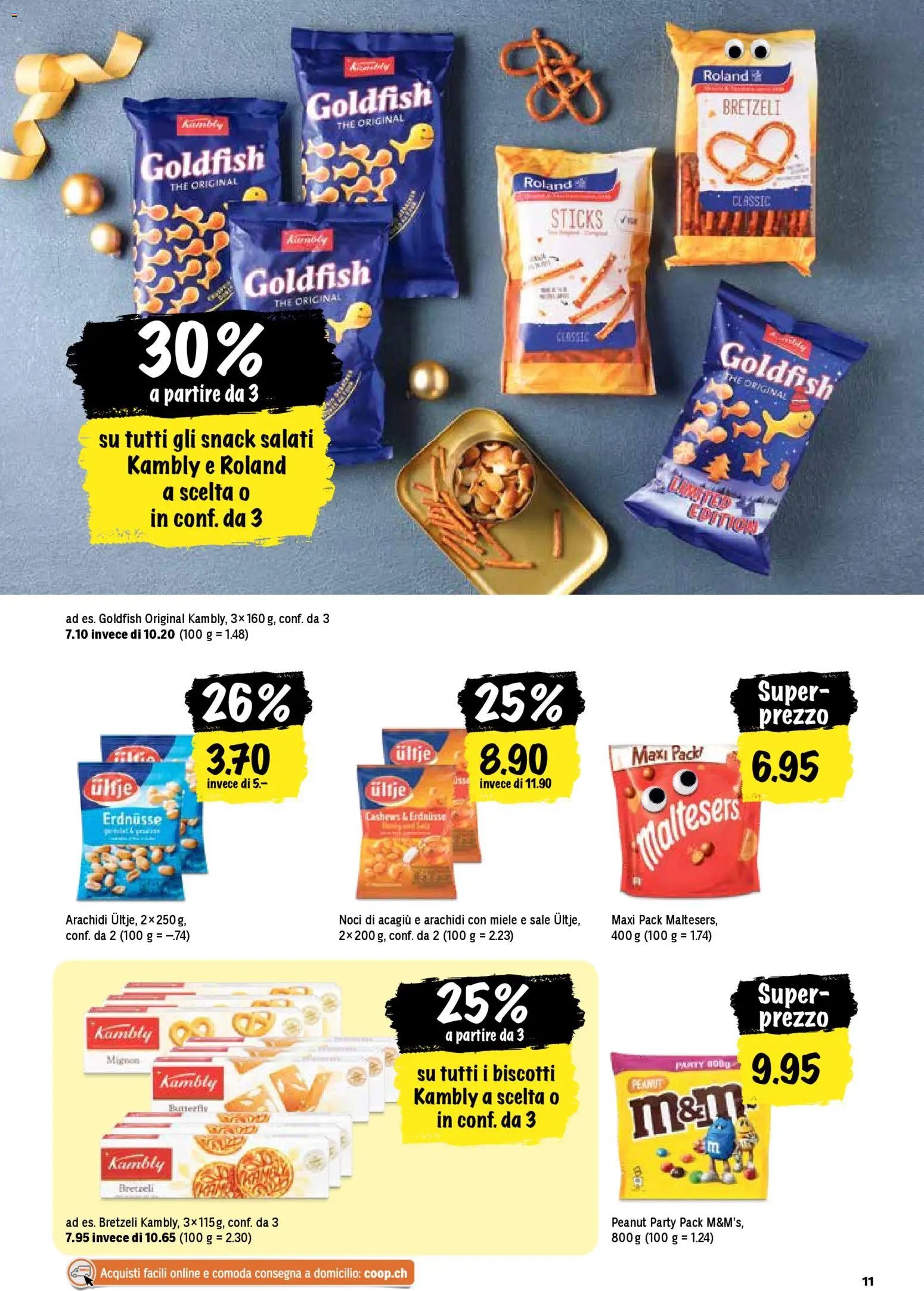 Coop - Una settimana di azioni (2025-12-22 - 2025-12-28)