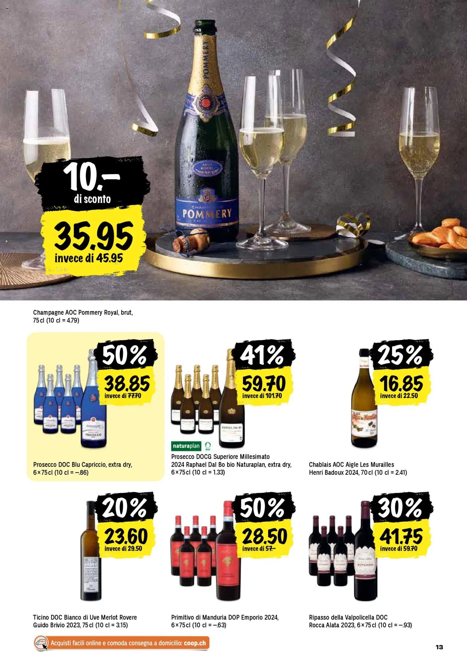 Coop - Una settimana di azioni (2025-12-22 - 2025-12-28)