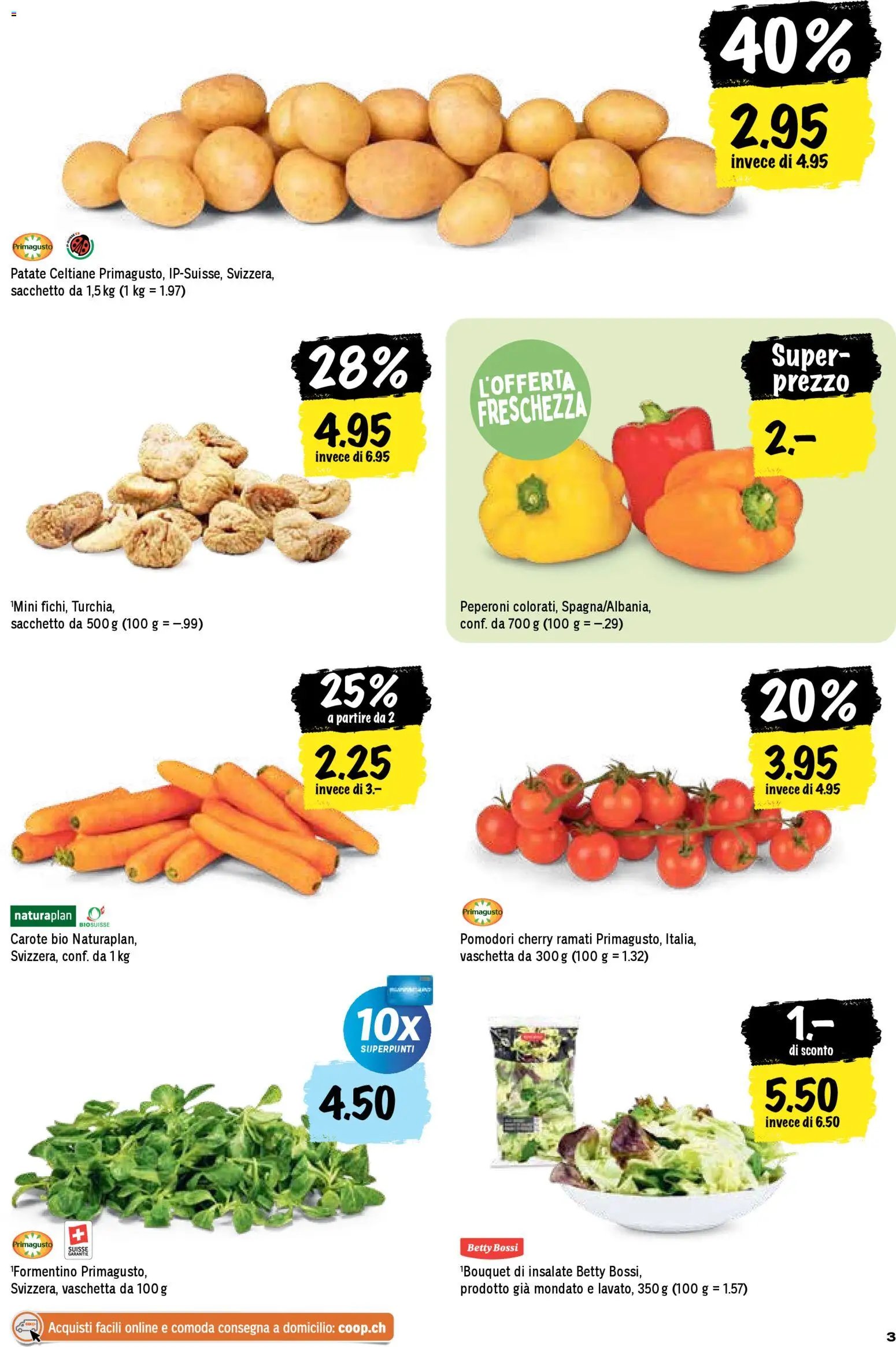 Coop - Una settimana di azioni (2025-12-22 - 2025-12-28)