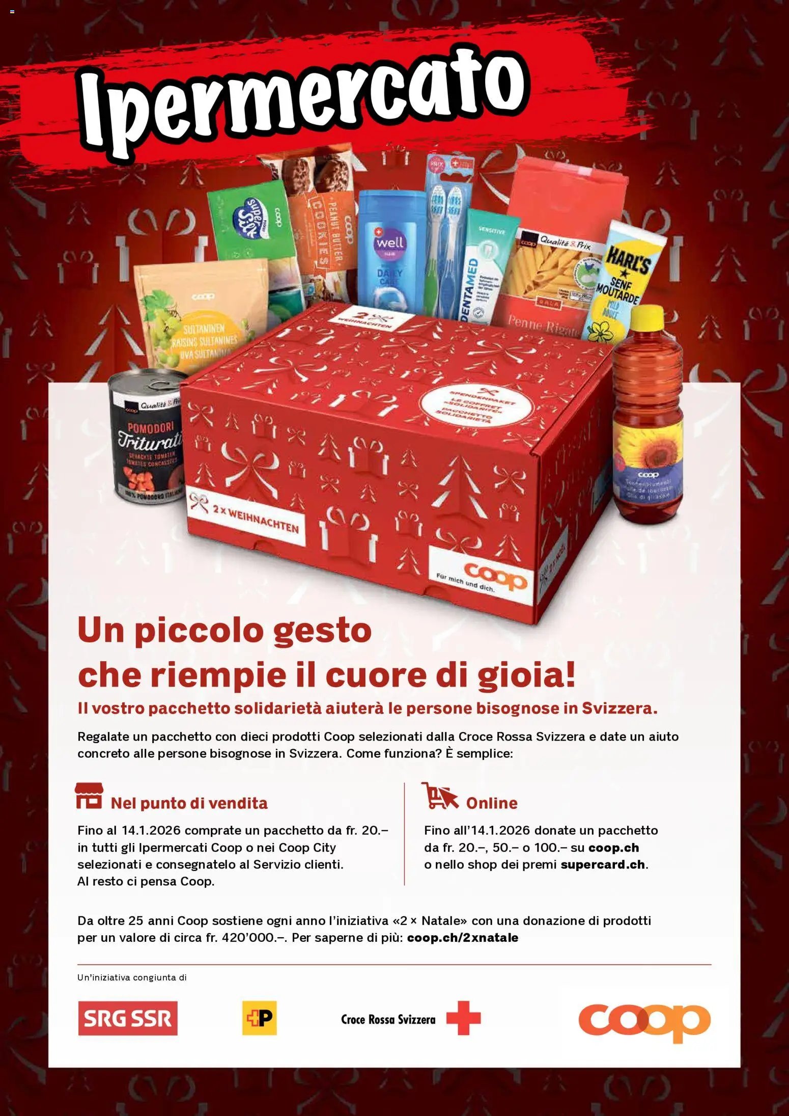 Coop - Una settimana di azioni (2025-12-22 - 2025-12-28)