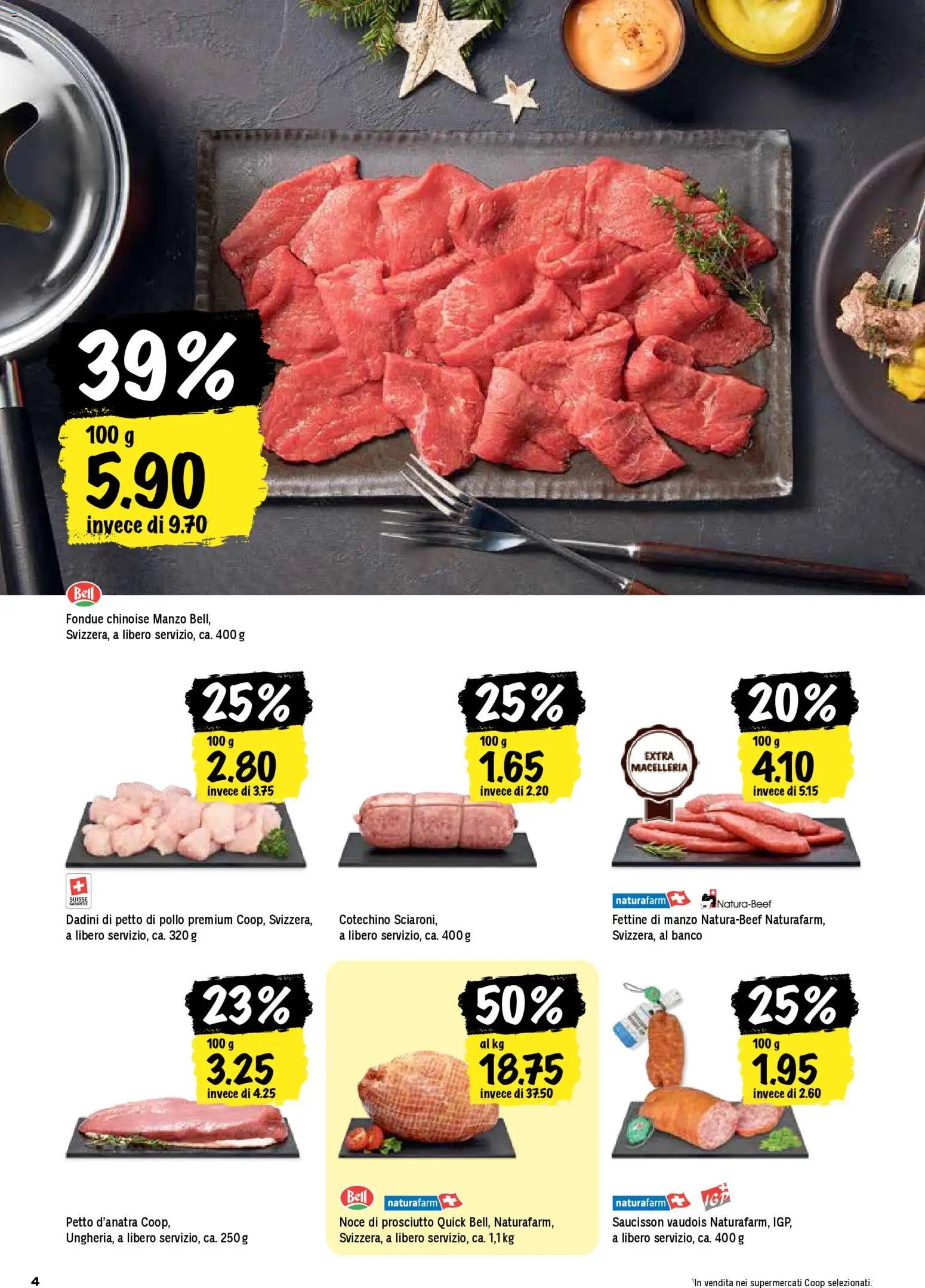 Coop - Una settimana di azioni (2025-12-22 - 2025-12-28)