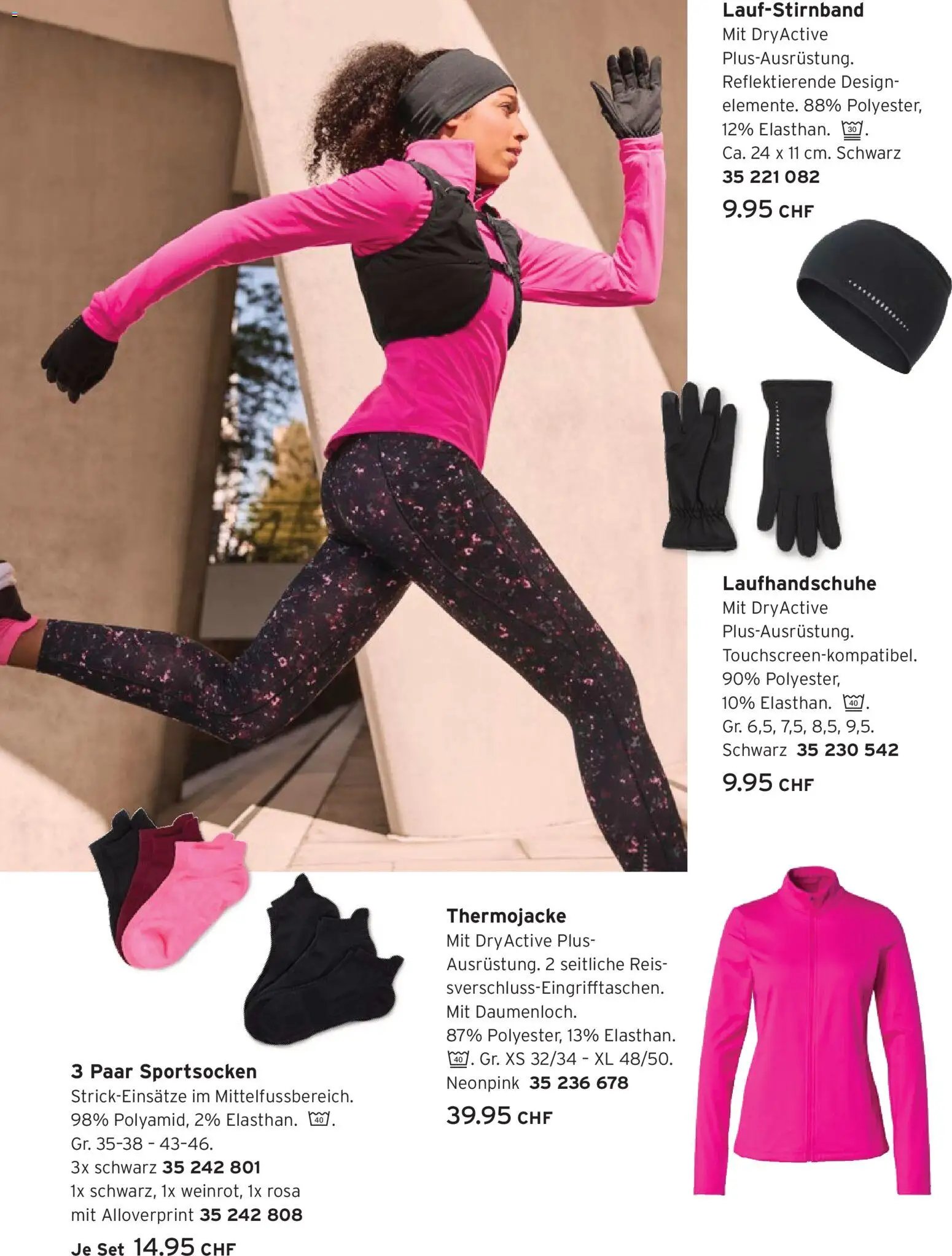Tchibo aktionen Active Running