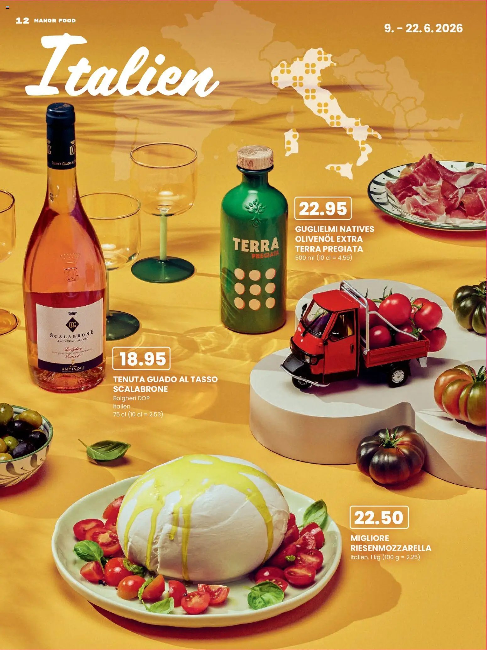 Manor aktionen Summer Food (2026-05-12 - 2026-07-20)
