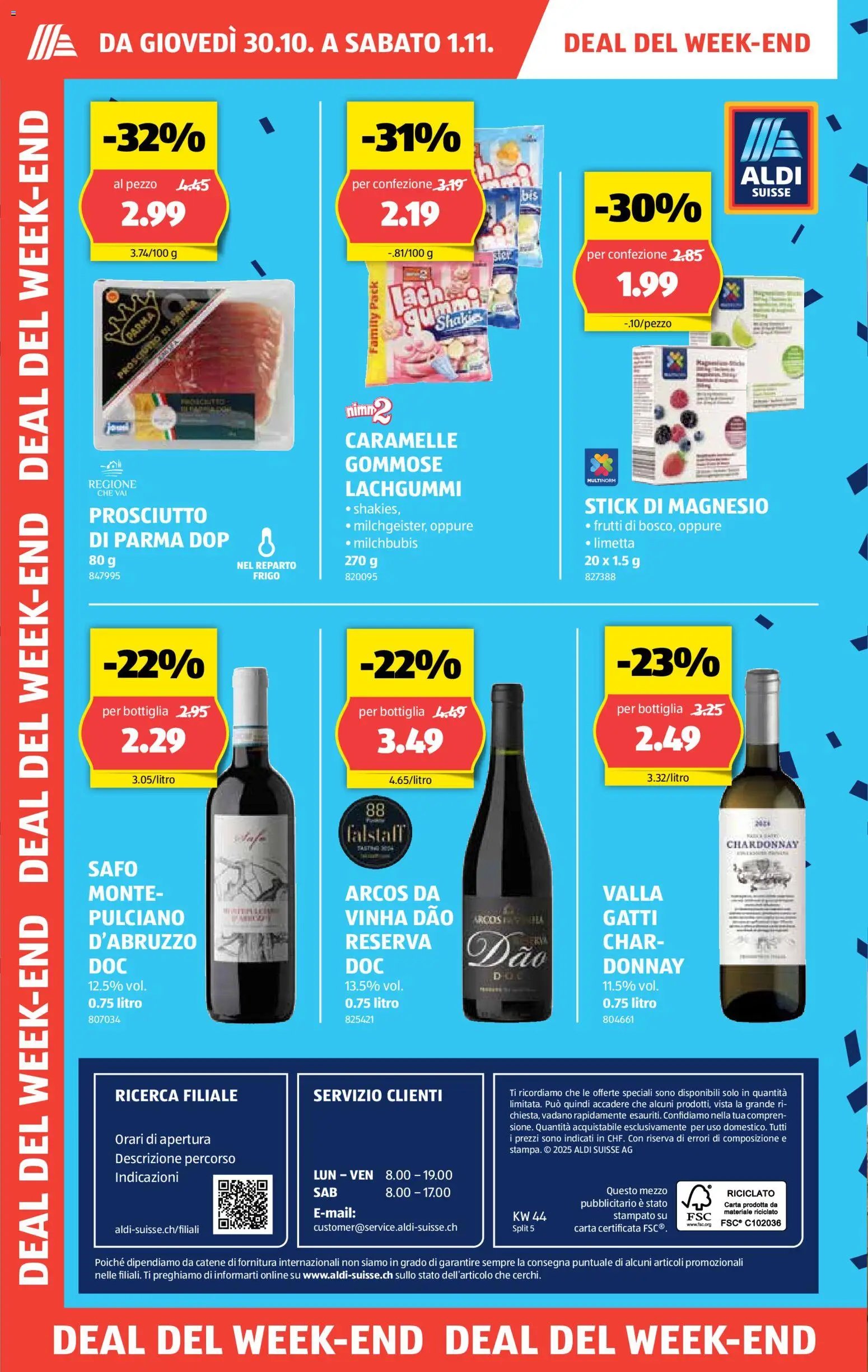 Aldi Aktionen IT (2025-10-30 - 2026-10-05)