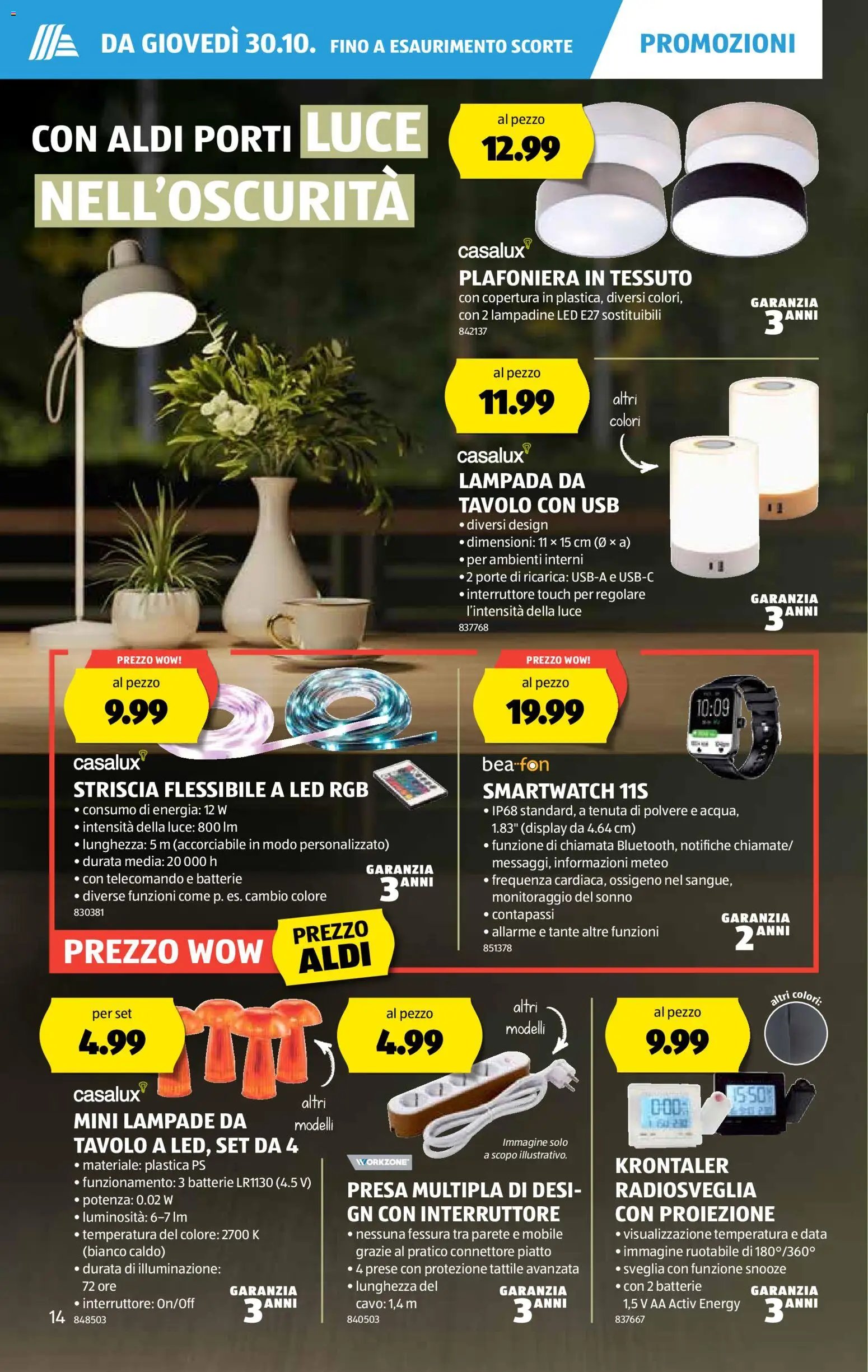 Aldi Aktionen IT (2025-10-30 - 2026-10-05)
