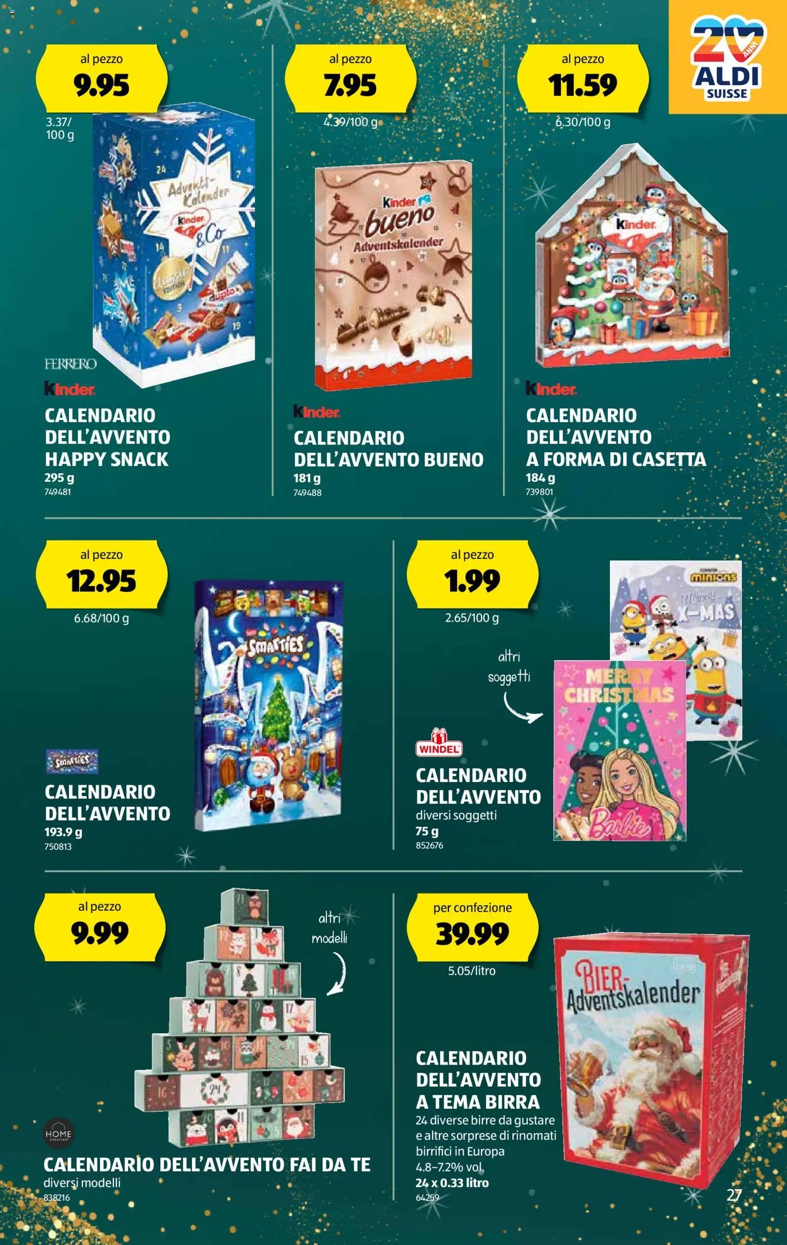 Aldi Aktionen IT (2025-10-30 - 2026-10-05)