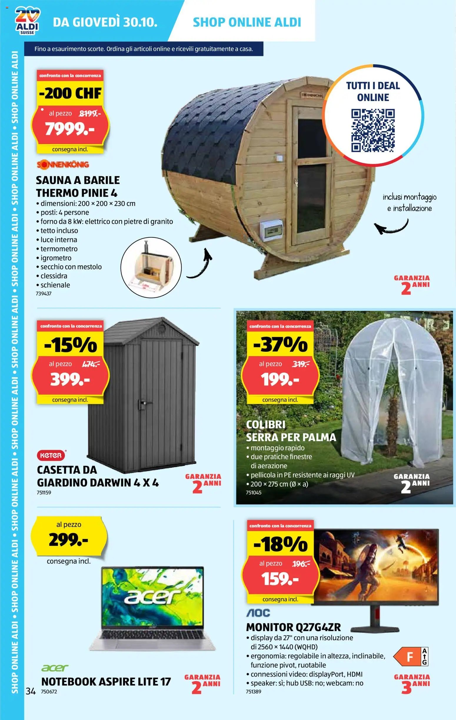 Aldi Aktionen IT (2025-10-30 - 2026-10-05)