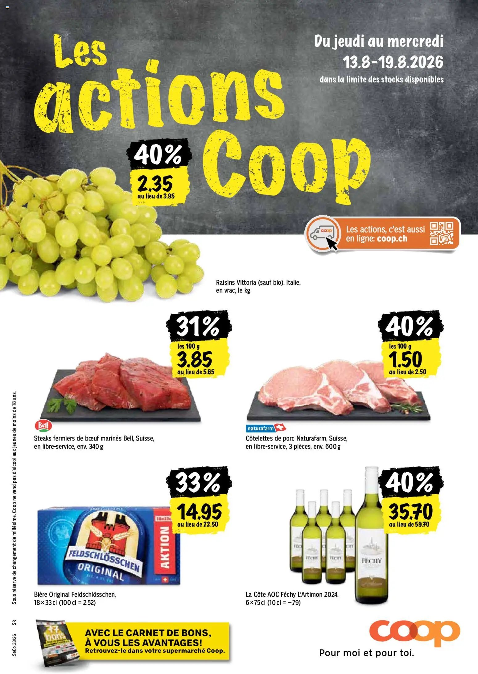Coop aktionen FR