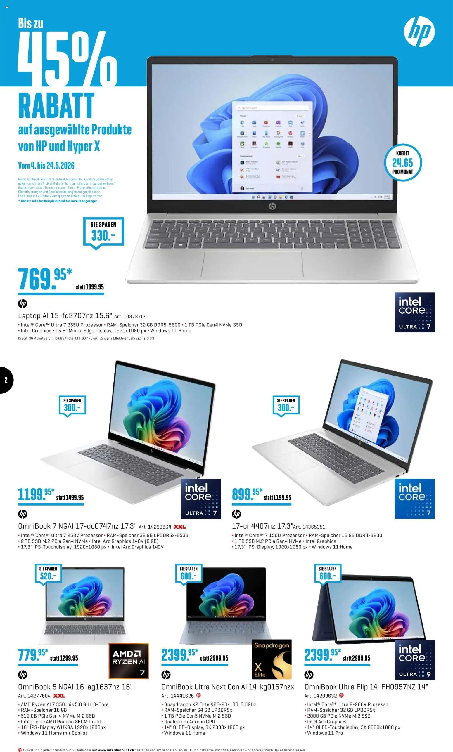 Interdiscount aktionen (2026-05-04 - 2026-05-24) | 2