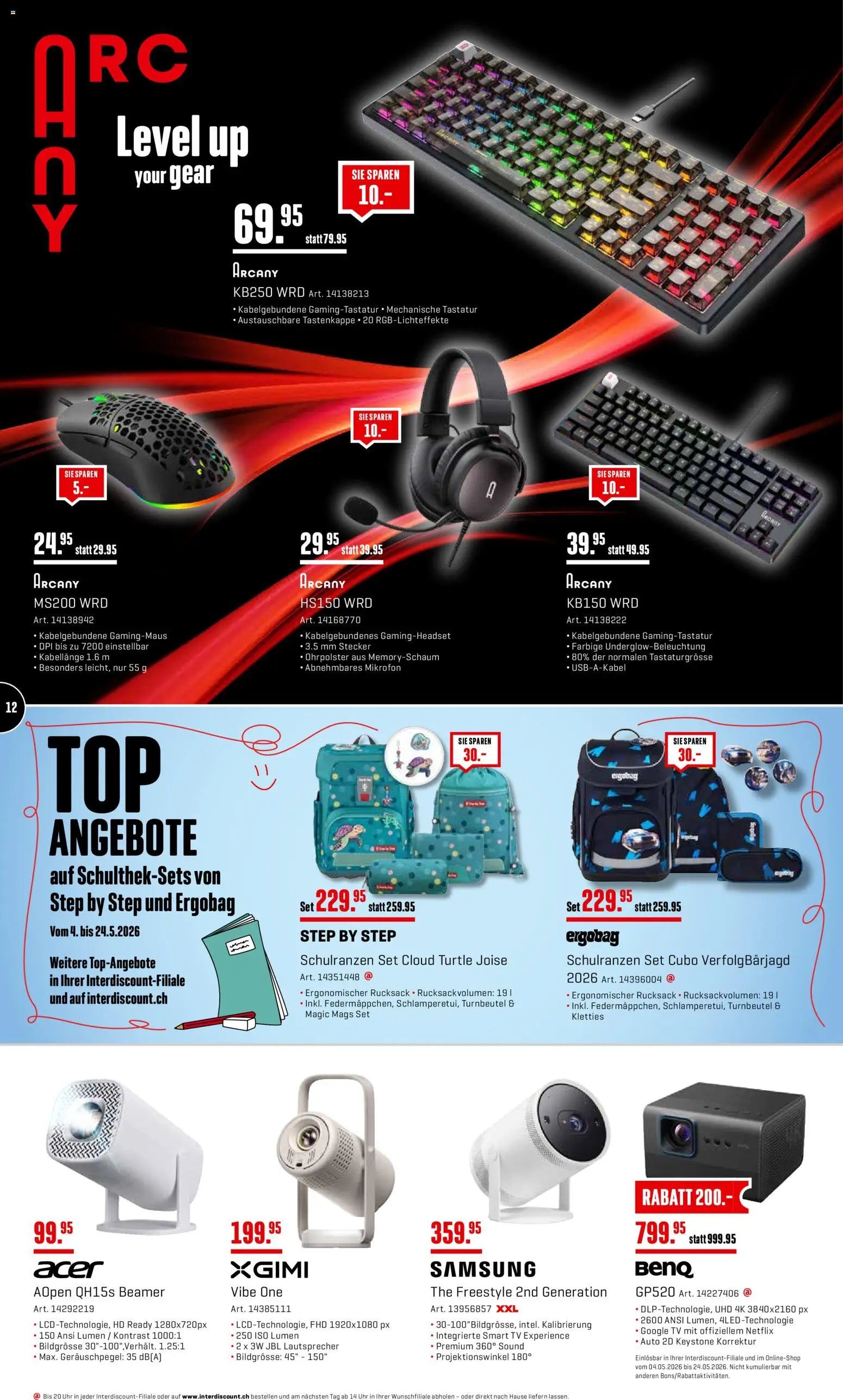 Interdiscount aktionen (2026-05-04 - 2026-05-24) | 12