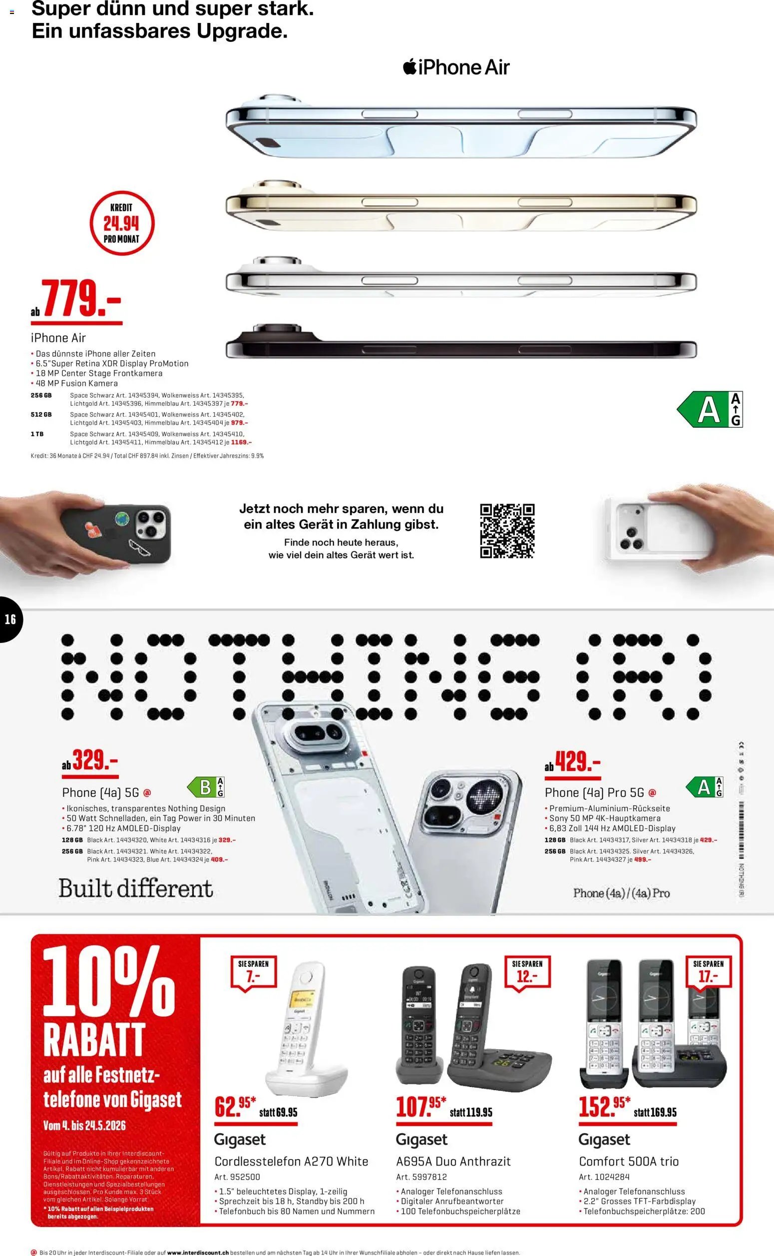 Interdiscount aktionen (2026-05-04 - 2026-05-24) | 16