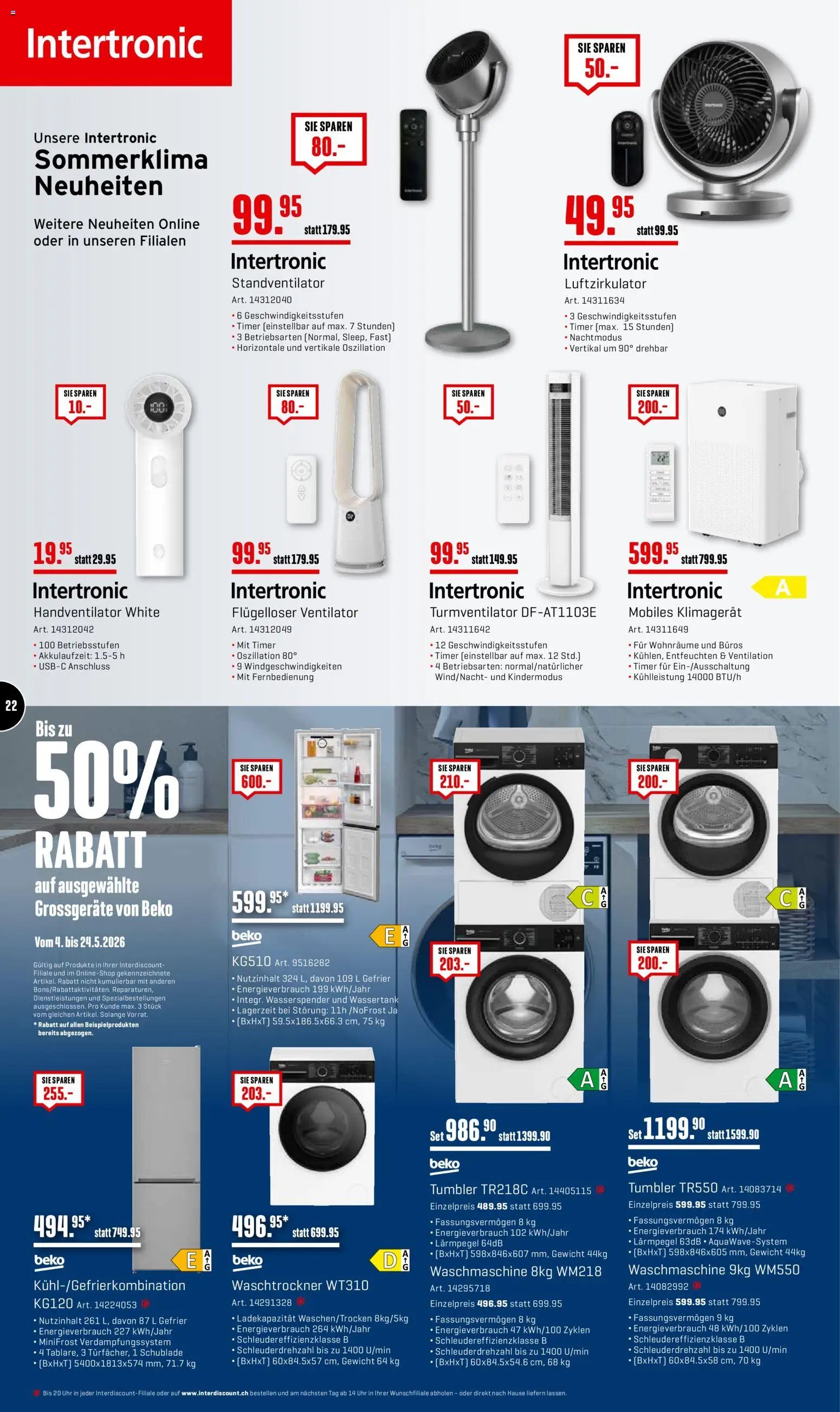 Interdiscount aktionen (2026-05-04 - 2026-05-24) | 22