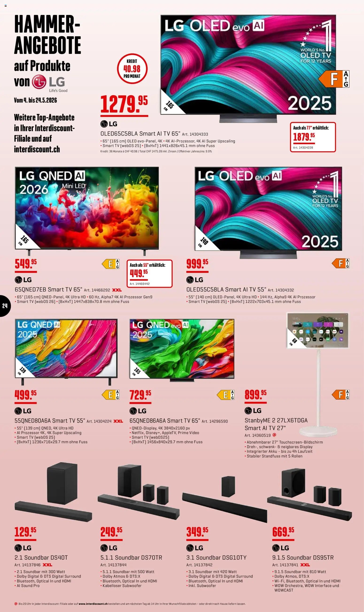 Interdiscount aktionen (2026-05-04 - 2026-05-24) | 24