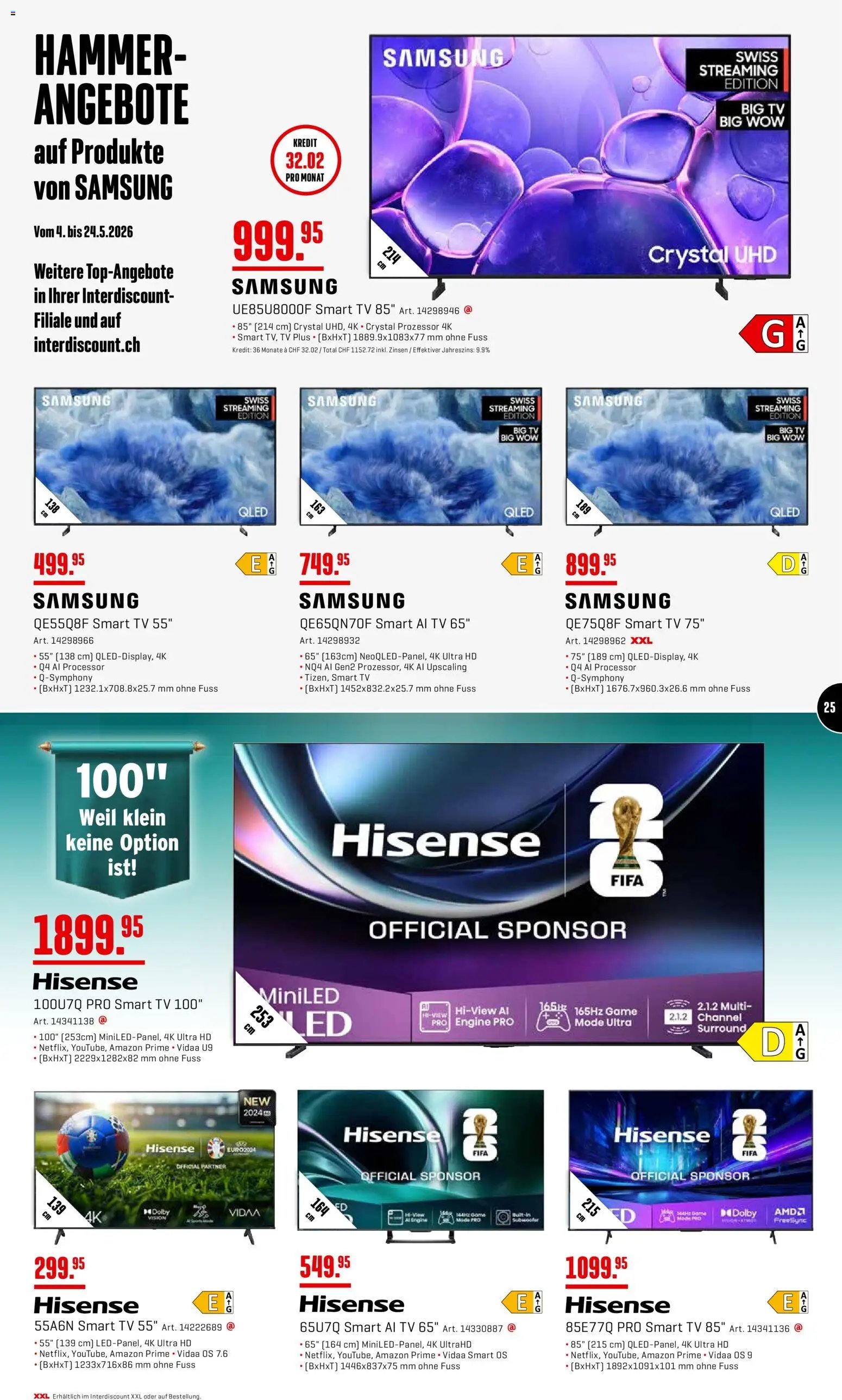 Interdiscount aktionen (2026-05-04 - 2026-05-24) | 25