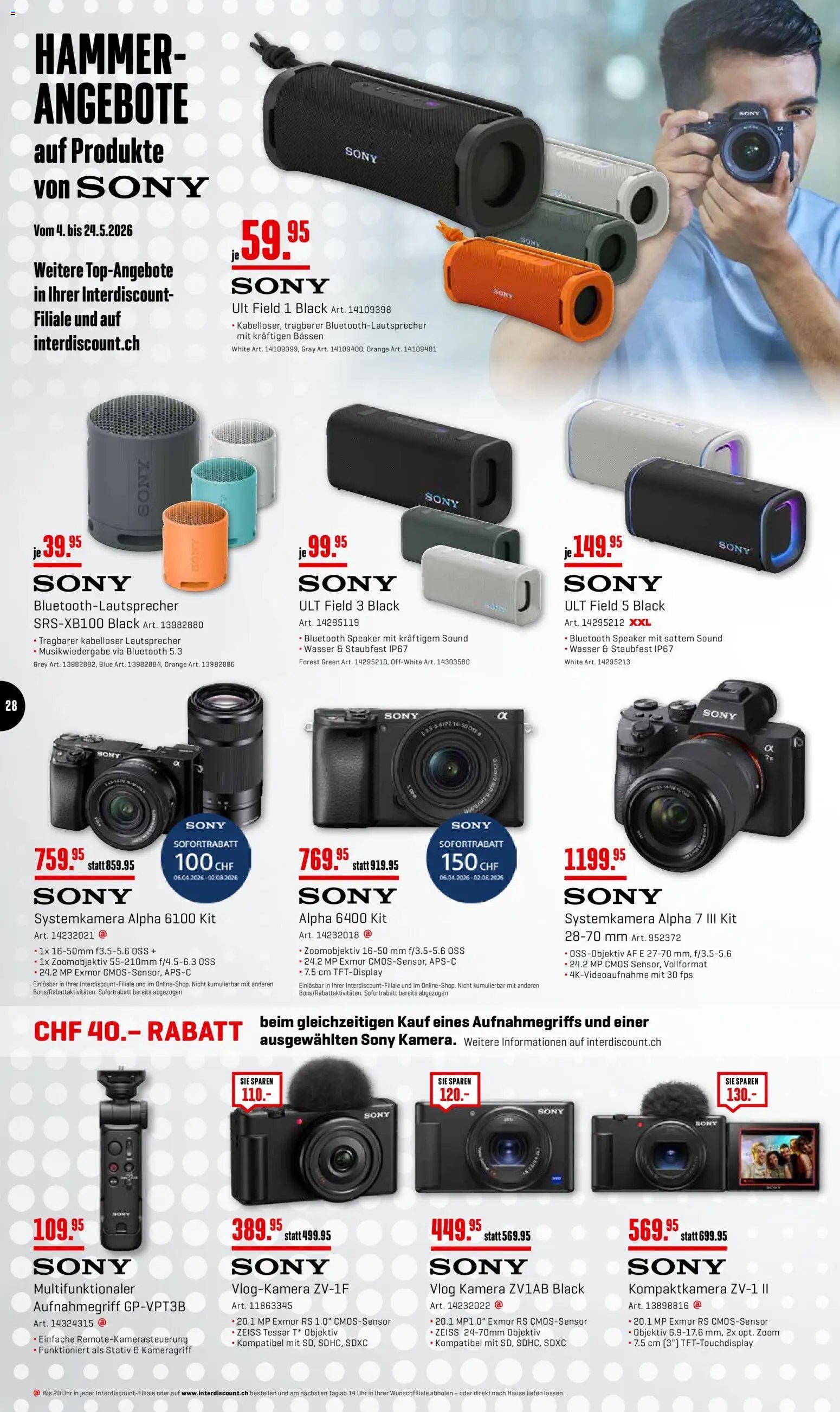 Interdiscount aktionen (2026-05-04 - 2026-05-24) | 28