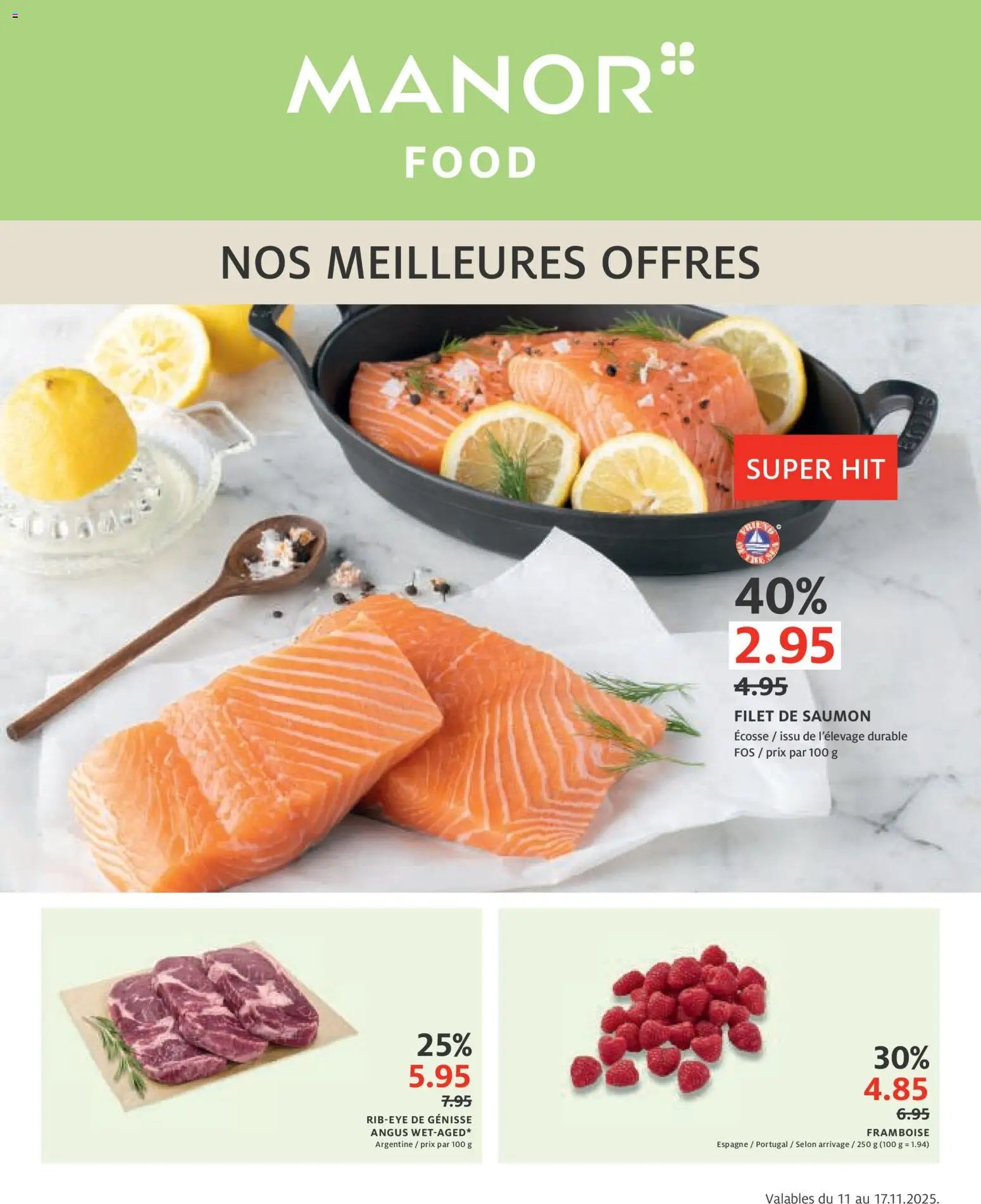 Manor Aktionen FR (2025-11-11 - 2025-11-17)