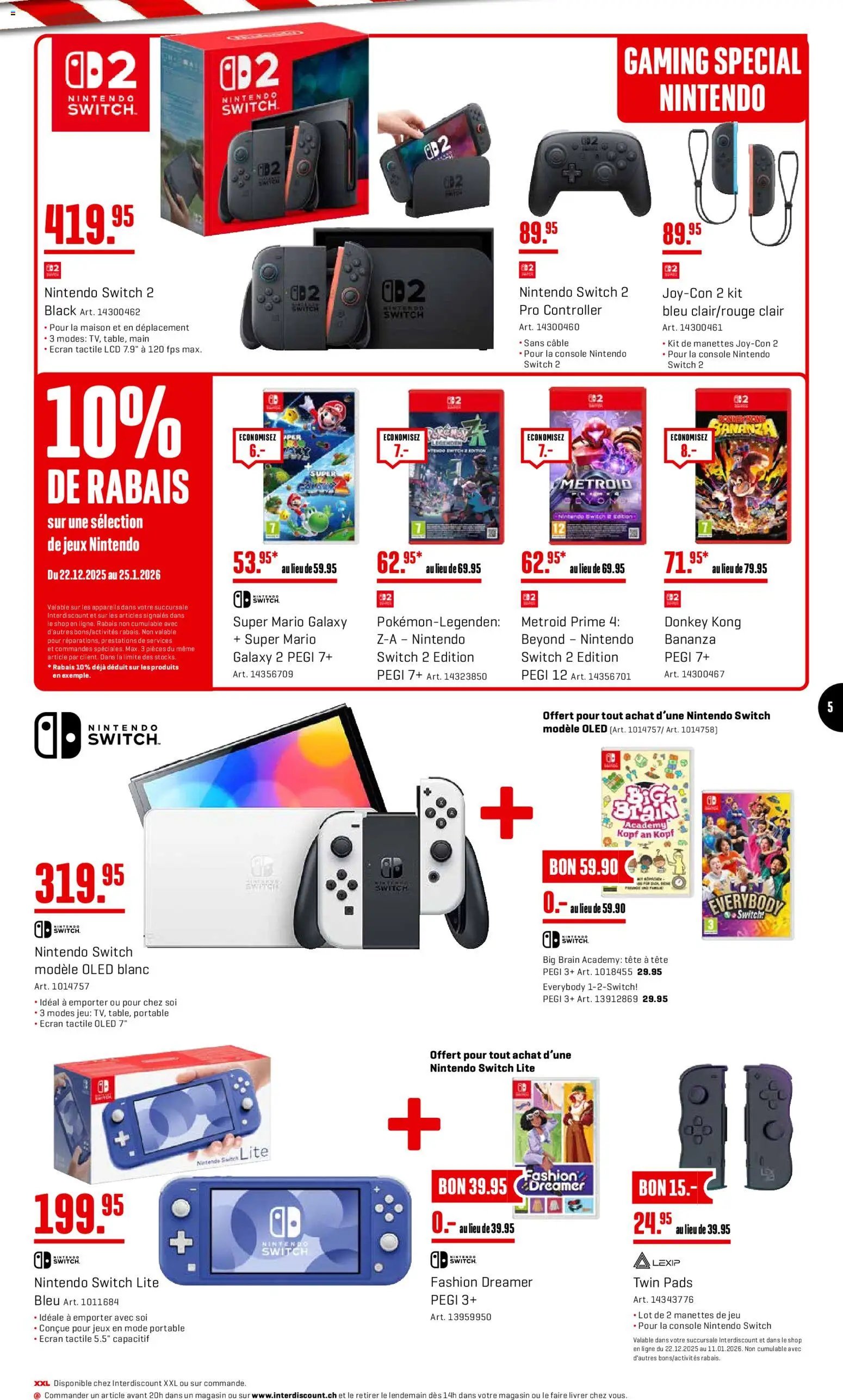 Interdiscount Aktionen Soldes (2025-12-22 - 2026-01-11)