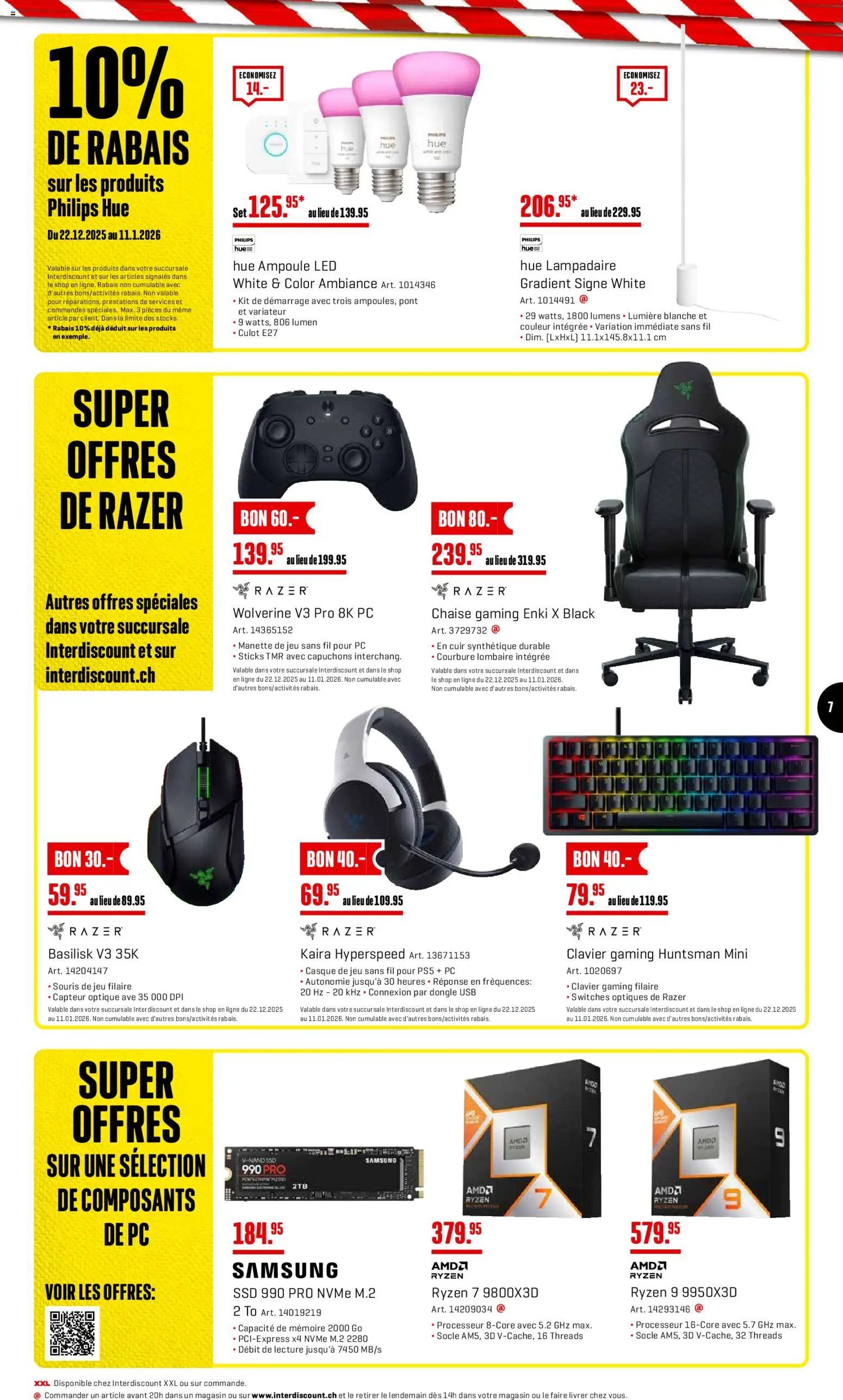 Interdiscount Aktionen Soldes (2025-12-22 - 2026-01-11)