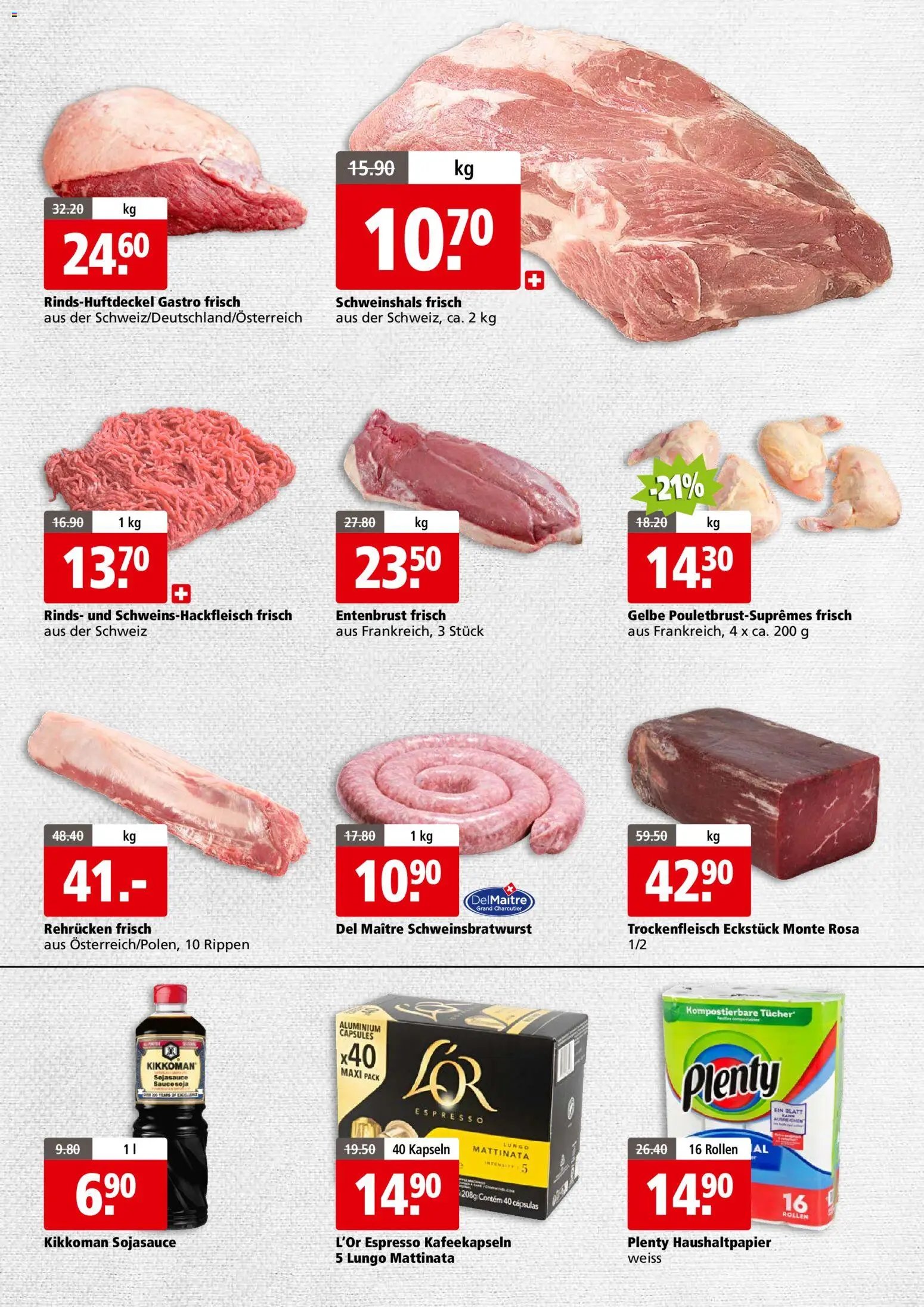 Aligro Aktionen Business - Chavannes, Matran, Genf, Sitten (2025-11-17 - 2025-11-22) | 3