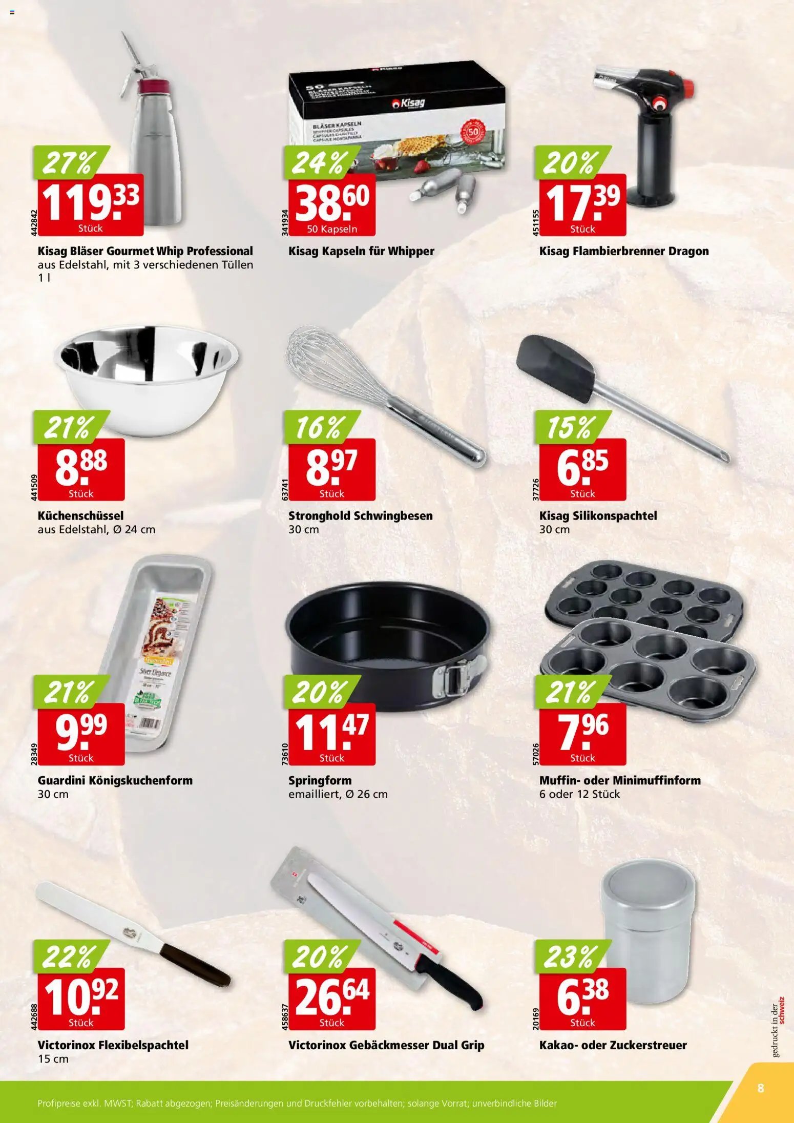 Aligro aktionen Bäckerei Schlieren, Gossau SG, Frauenfeld, Rapperswil-Jona, Sargans, Bern (2026-03-16 - 2026-03-21)