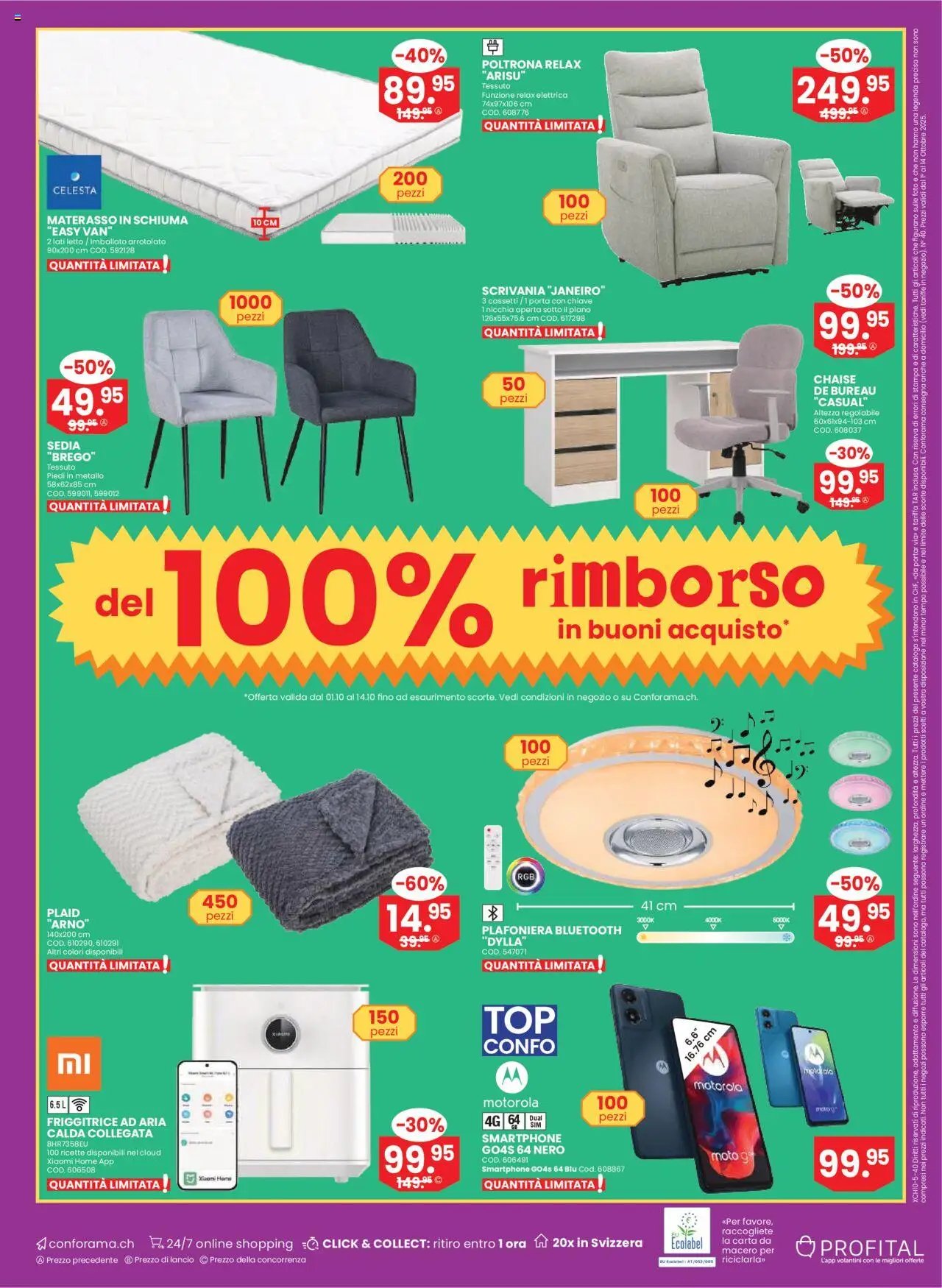 Conforama Aktionen IT (2025-10-01 - 2025-10-14)