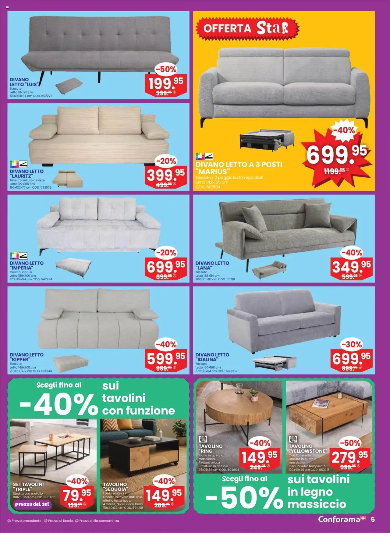 Conforama Aktionen IT (2025-10-01 - 2025-10-14)