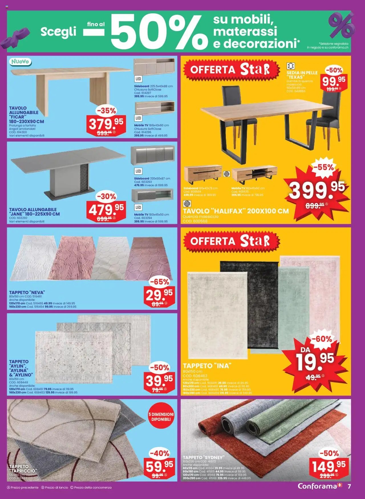 Conforama Aktionen IT (2025-10-01 - 2025-10-14)