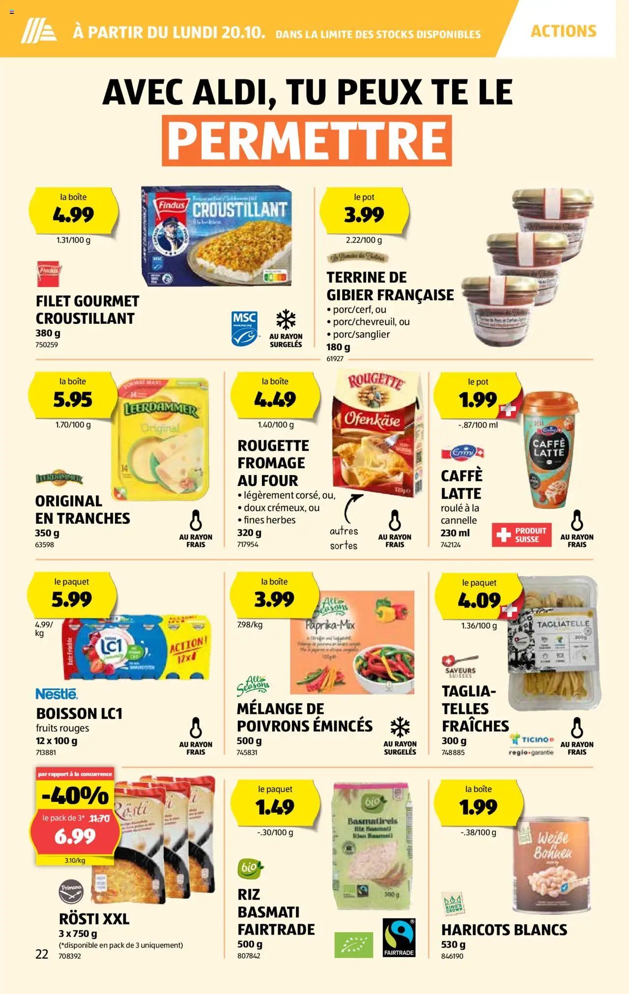 Aldi Aktionen FR (2025-10-16 - 2025-10-22)