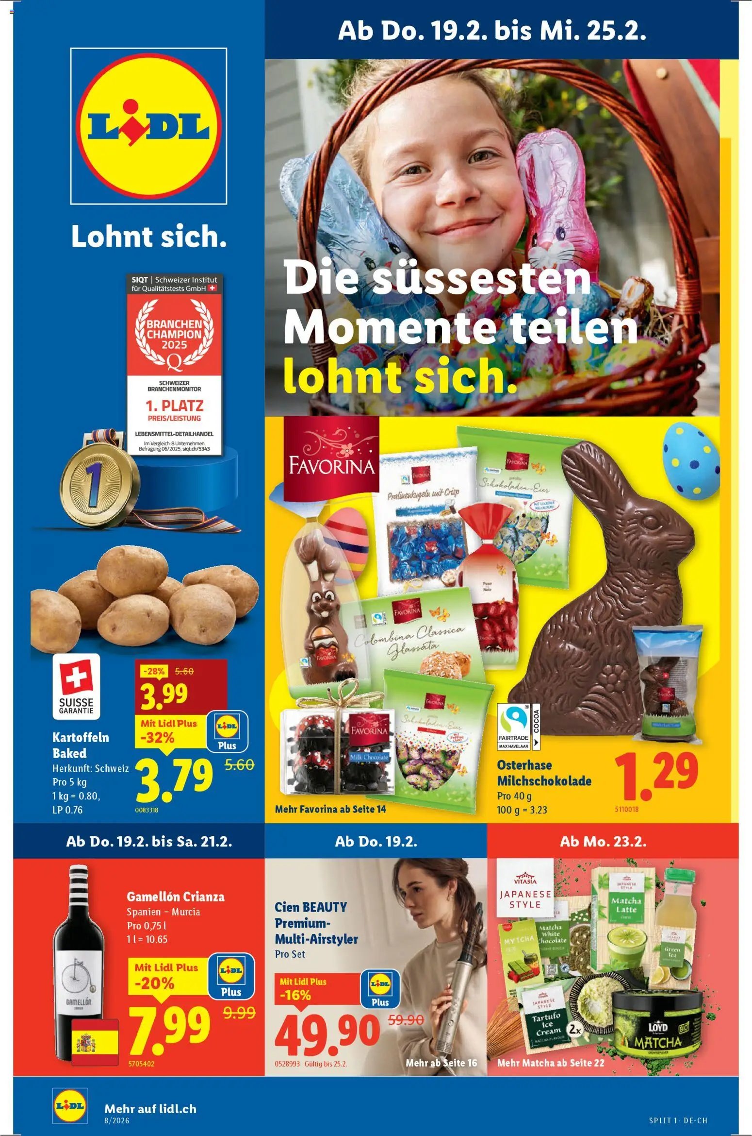 Lidl Aktionen (2026-02-19 - 2026-02-25)
