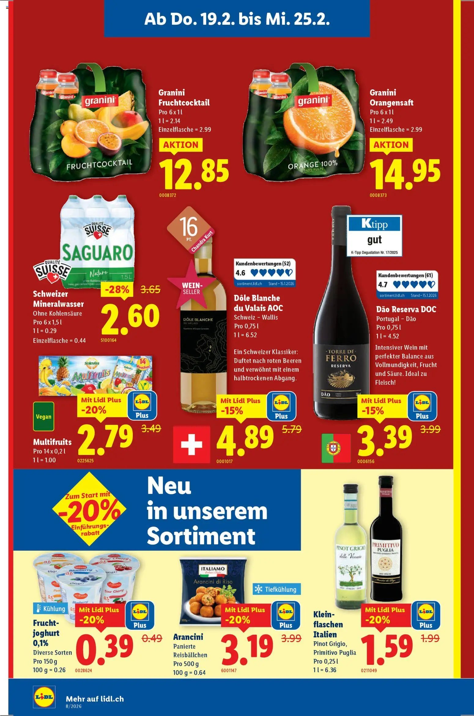Lidl Aktionen (2026-02-19 - 2026-02-25)