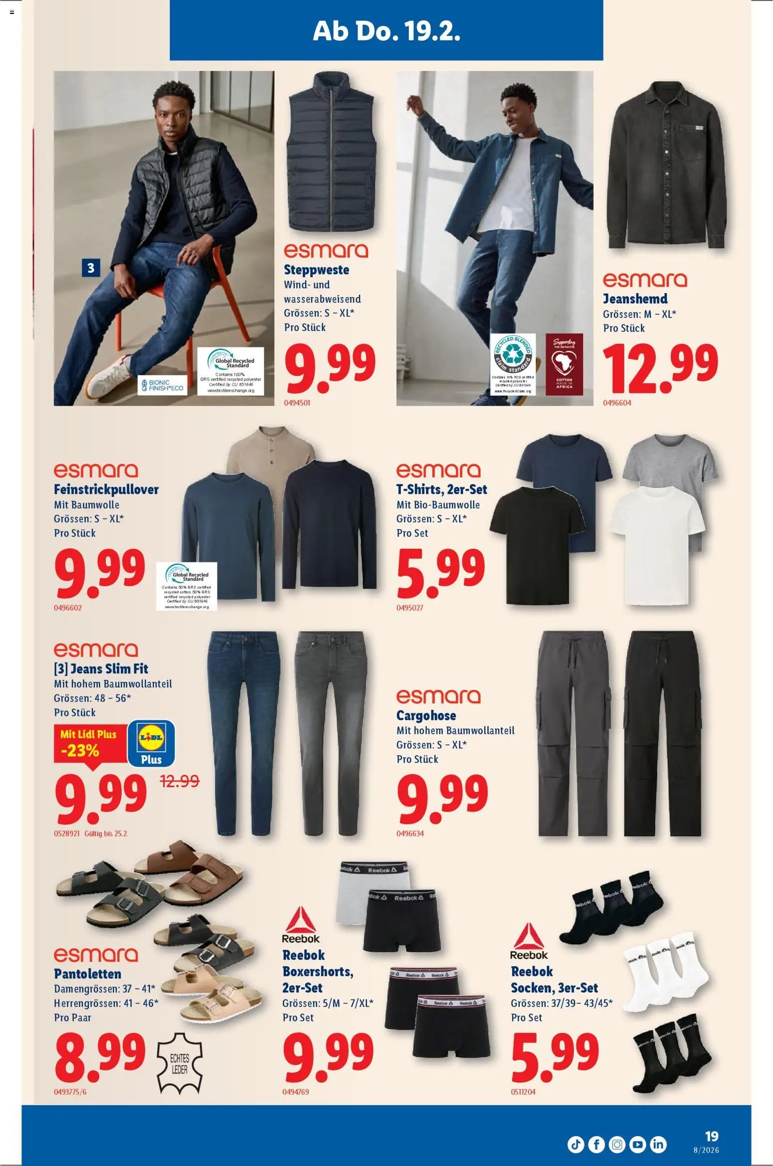 Lidl Aktionen (2026-02-19 - 2026-02-25)