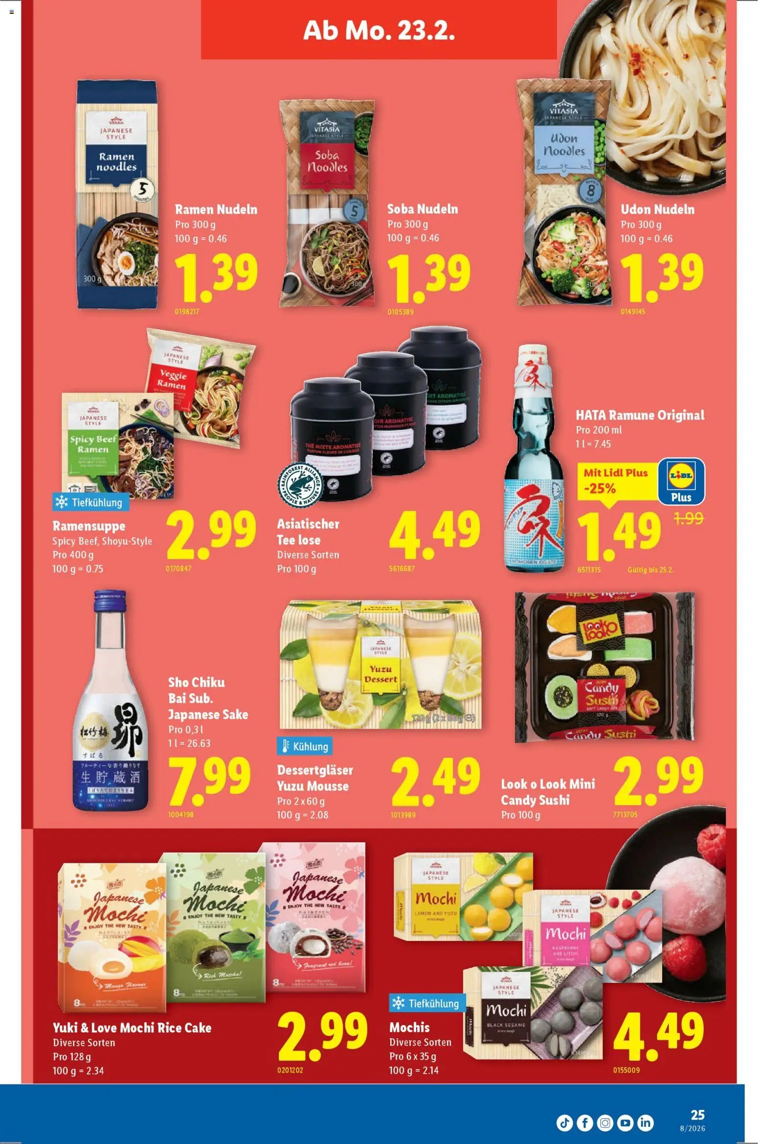 Lidl Aktionen (2026-02-19 - 2026-02-25)