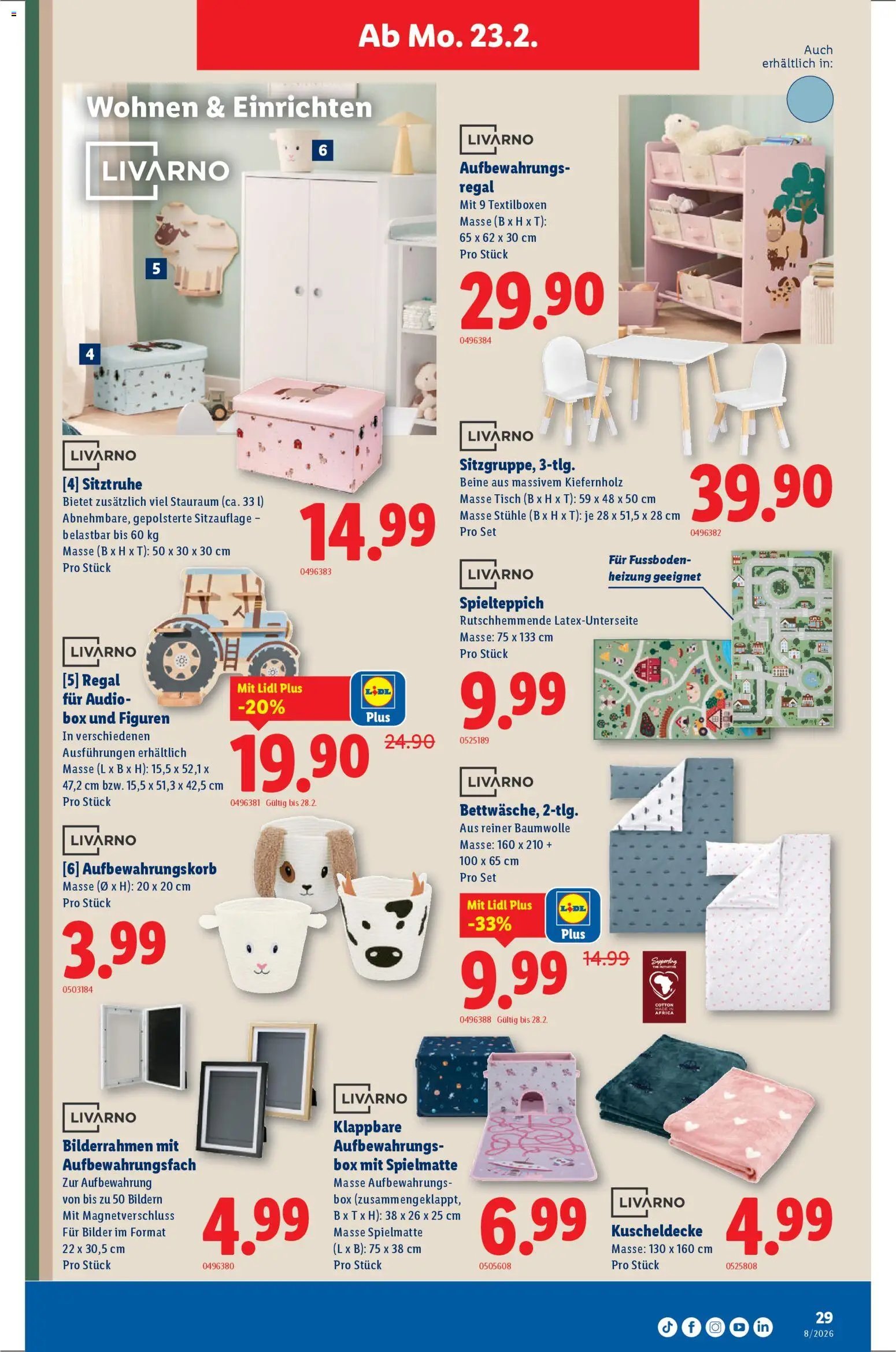 Lidl Aktionen (2026-02-19 - 2026-02-25)