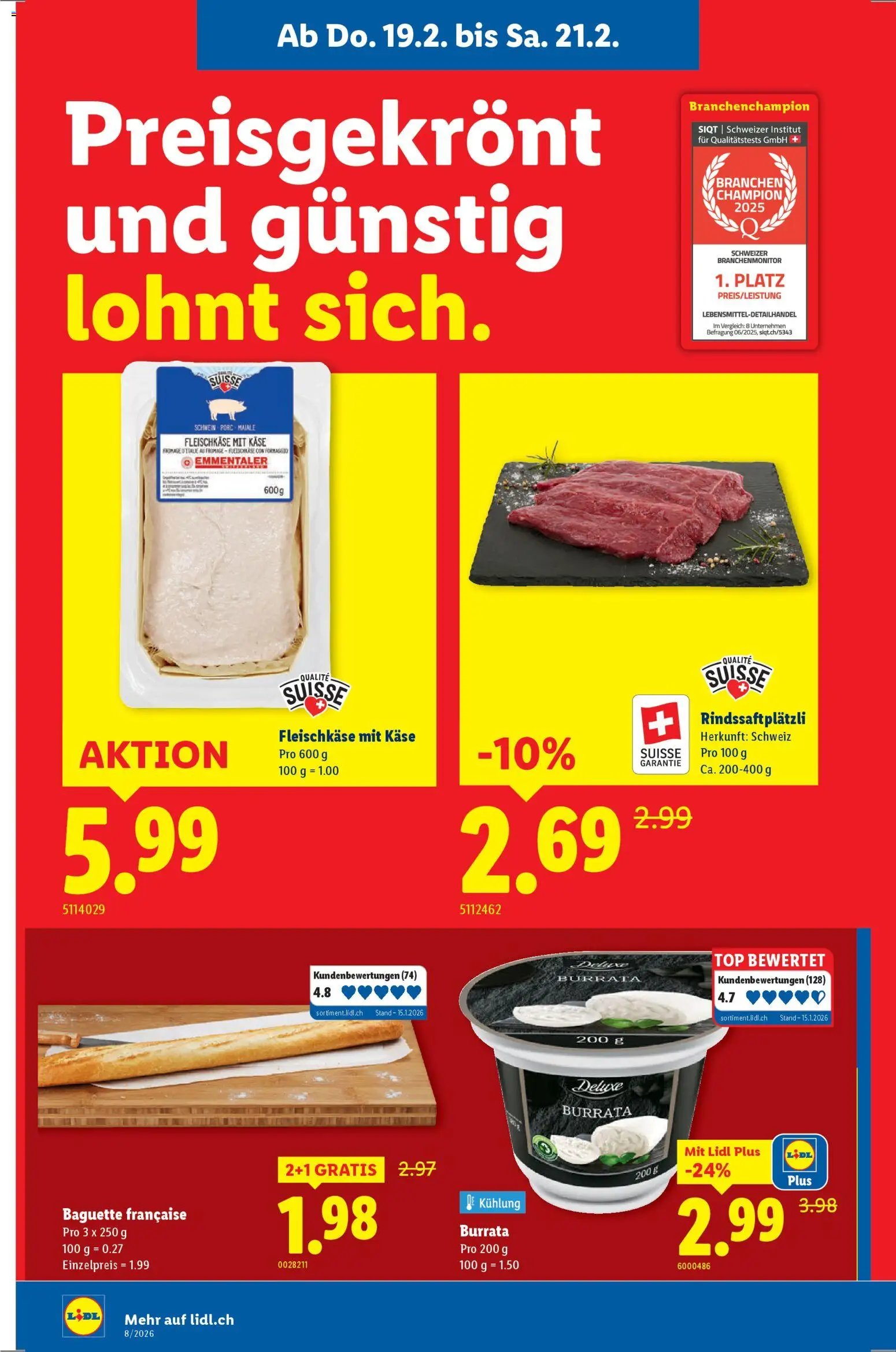 Lidl Aktionen (2026-02-19 - 2026-02-25)