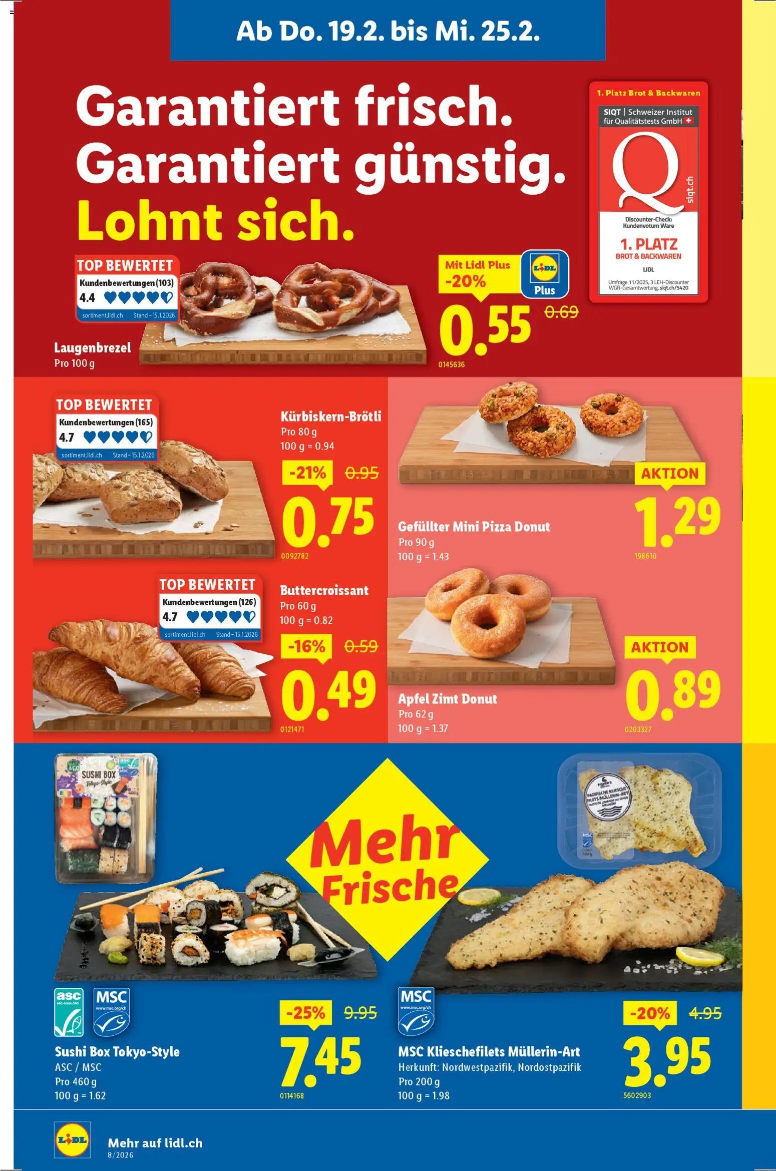 Lidl Aktionen (2026-02-19 - 2026-02-25)
