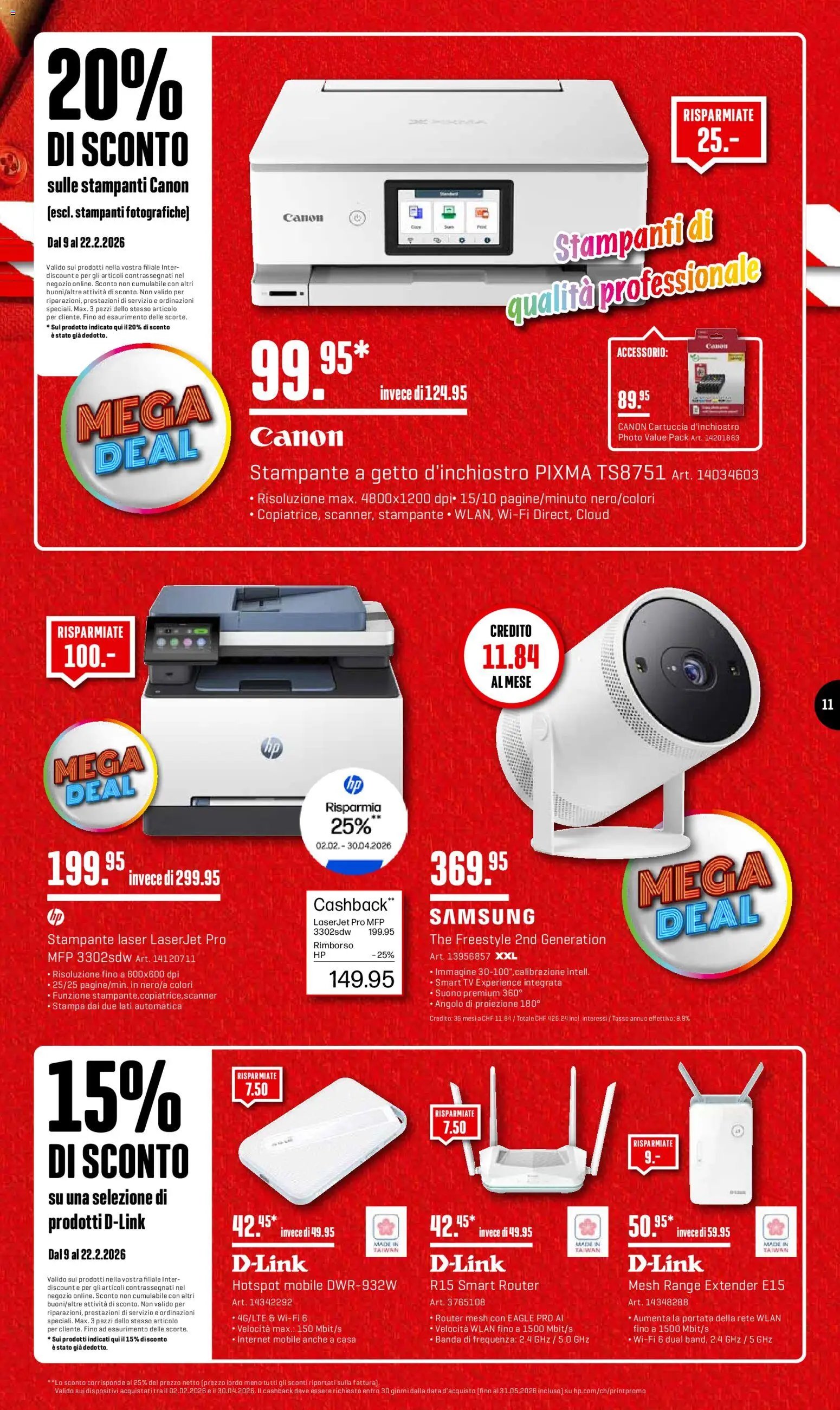 Interdiscount Aktionen IT (2026-02-09 - 2026-02-22) | 11