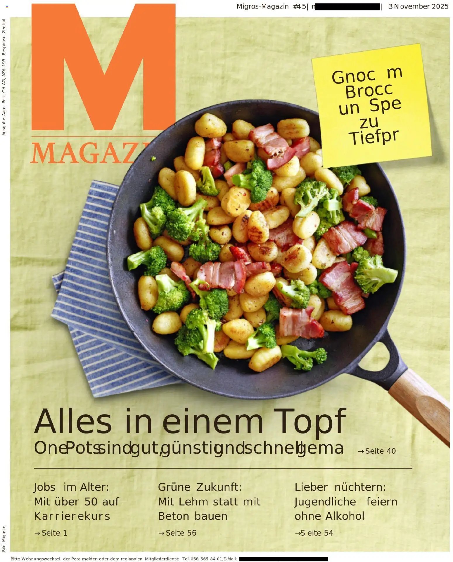 Migros Migros-Magazin-45-2025-d-AA (2025-11-04 - 2025-11-10)