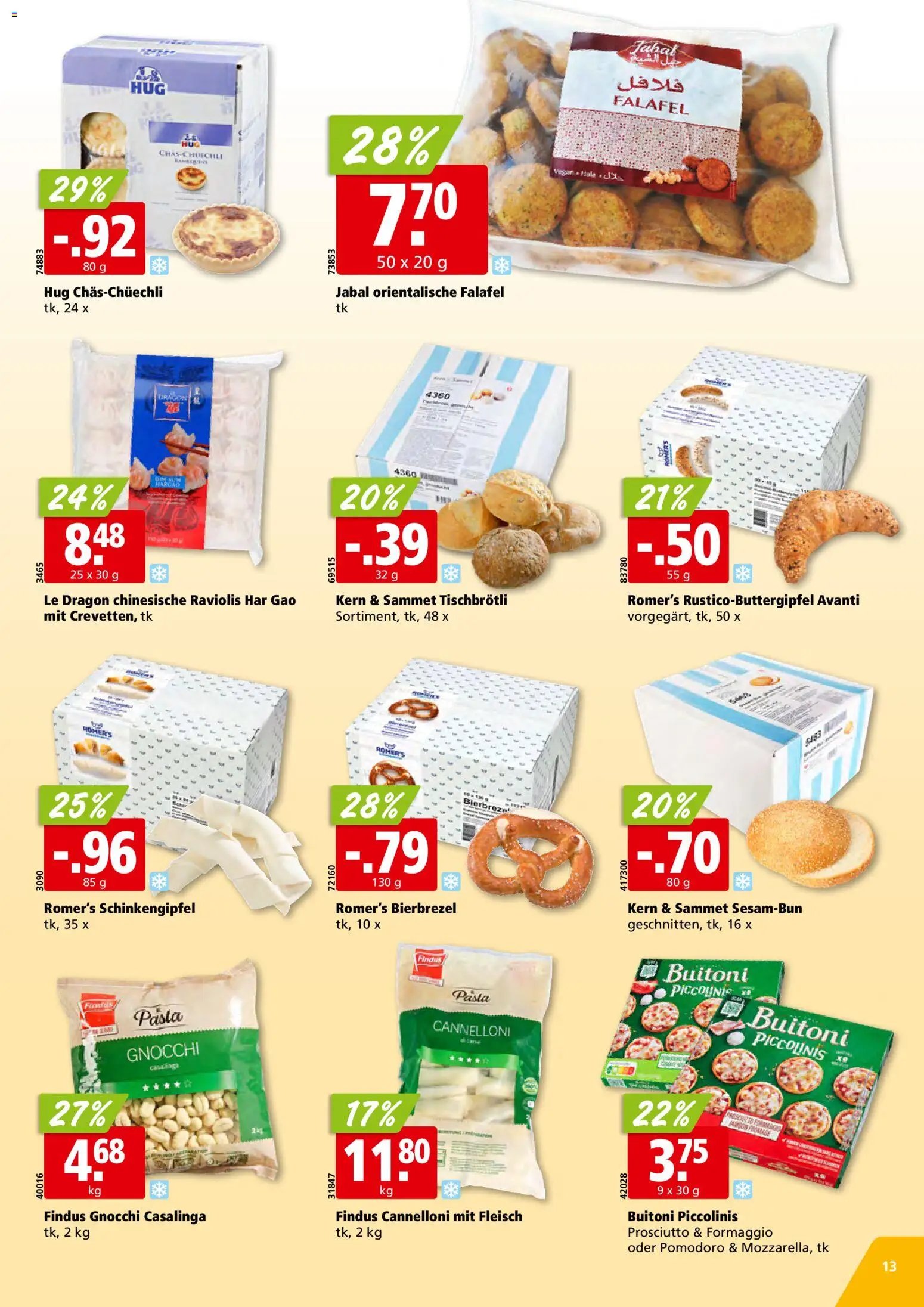 Aligro Aktionen Schlieren, Gossau SG, Frauenfeld, Rapperswil-Jona, Sargans, Bern, Brüttisellen, Pratteln, Emmen, Spreitenbach (2025-12-01 - 2025-12-06) | 13