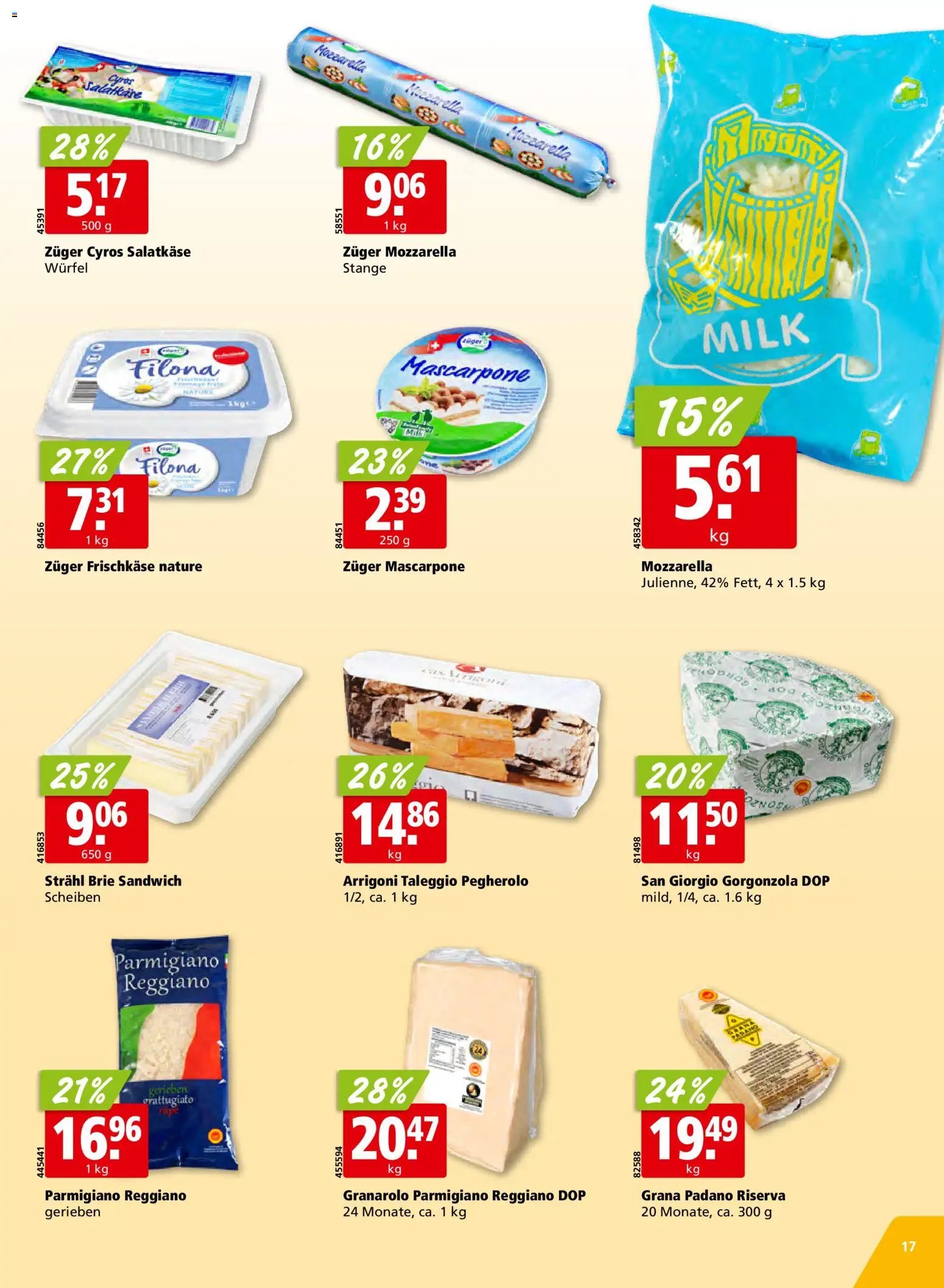 Aligro Aktionen Schlieren, Gossau SG, Frauenfeld, Rapperswil-Jona, Sargans, Bern, Brüttisellen, Pratteln, Emmen, Spreitenbach (2025-12-01 - 2025-12-06) | 17