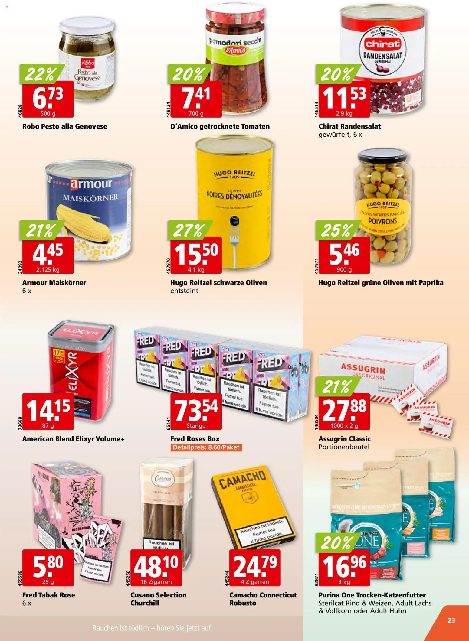 Aligro Aktionen Schlieren, Gossau SG, Frauenfeld, Rapperswil-Jona, Sargans, Bern, Brüttisellen, Pratteln, Emmen, Spreitenbach (2025-12-01 - 2025-12-06) | 23