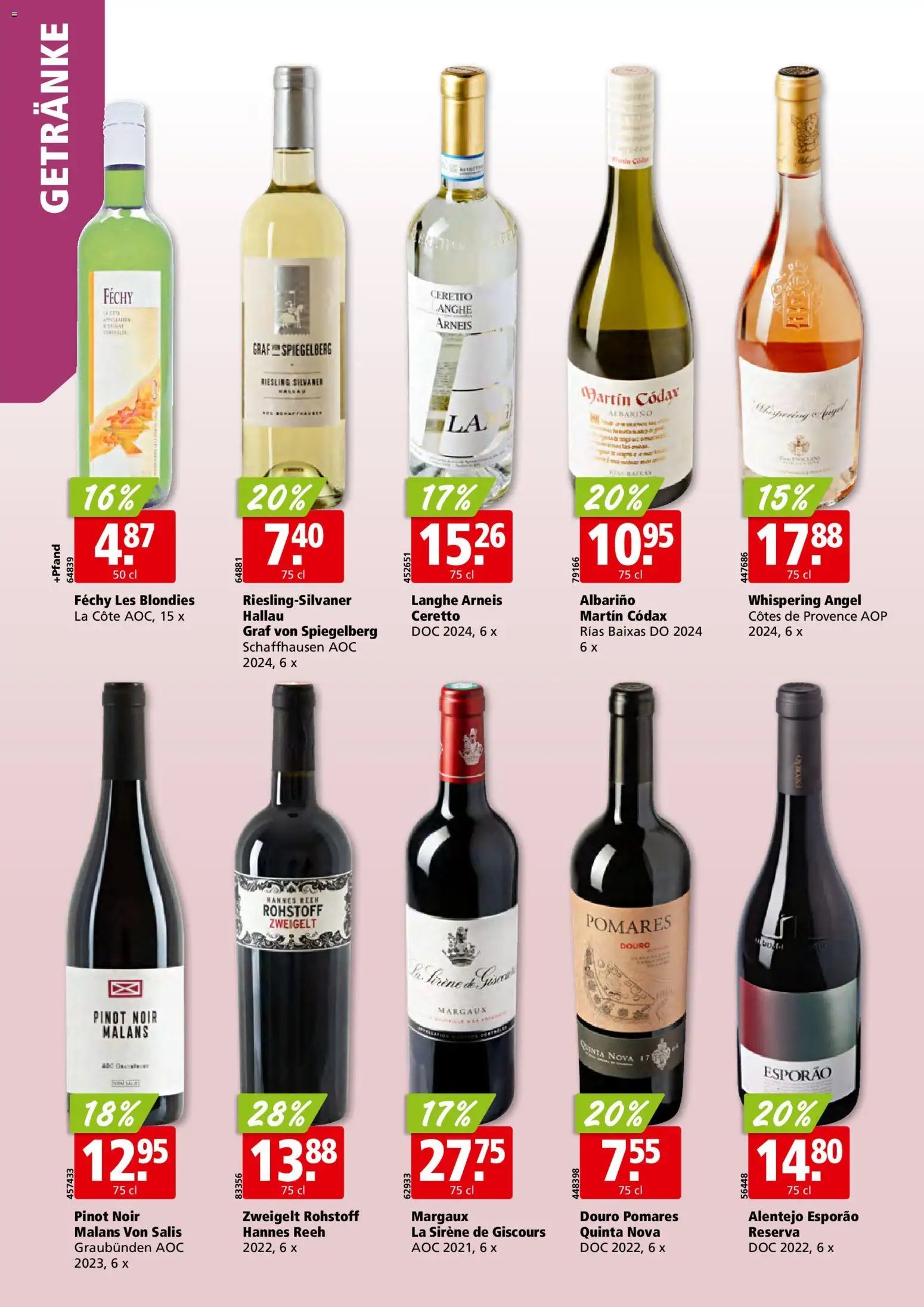 Aligro Aktionen Schlieren, Gossau SG, Frauenfeld, Rapperswil-Jona, Sargans, Bern, Brüttisellen, Pratteln, Emmen, Spreitenbach (2025-12-01 - 2025-12-06) | 24