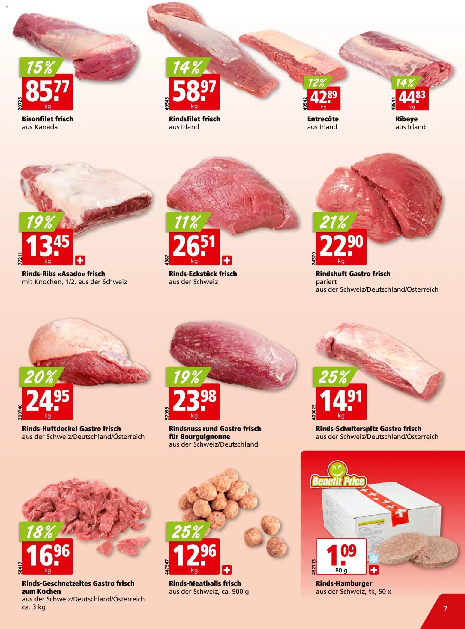 Aligro Aktionen Schlieren, Gossau SG, Frauenfeld, Rapperswil-Jona, Sargans, Bern, Brüttisellen, Pratteln, Emmen, Spreitenbach (2025-12-01 - 2025-12-06) | 7