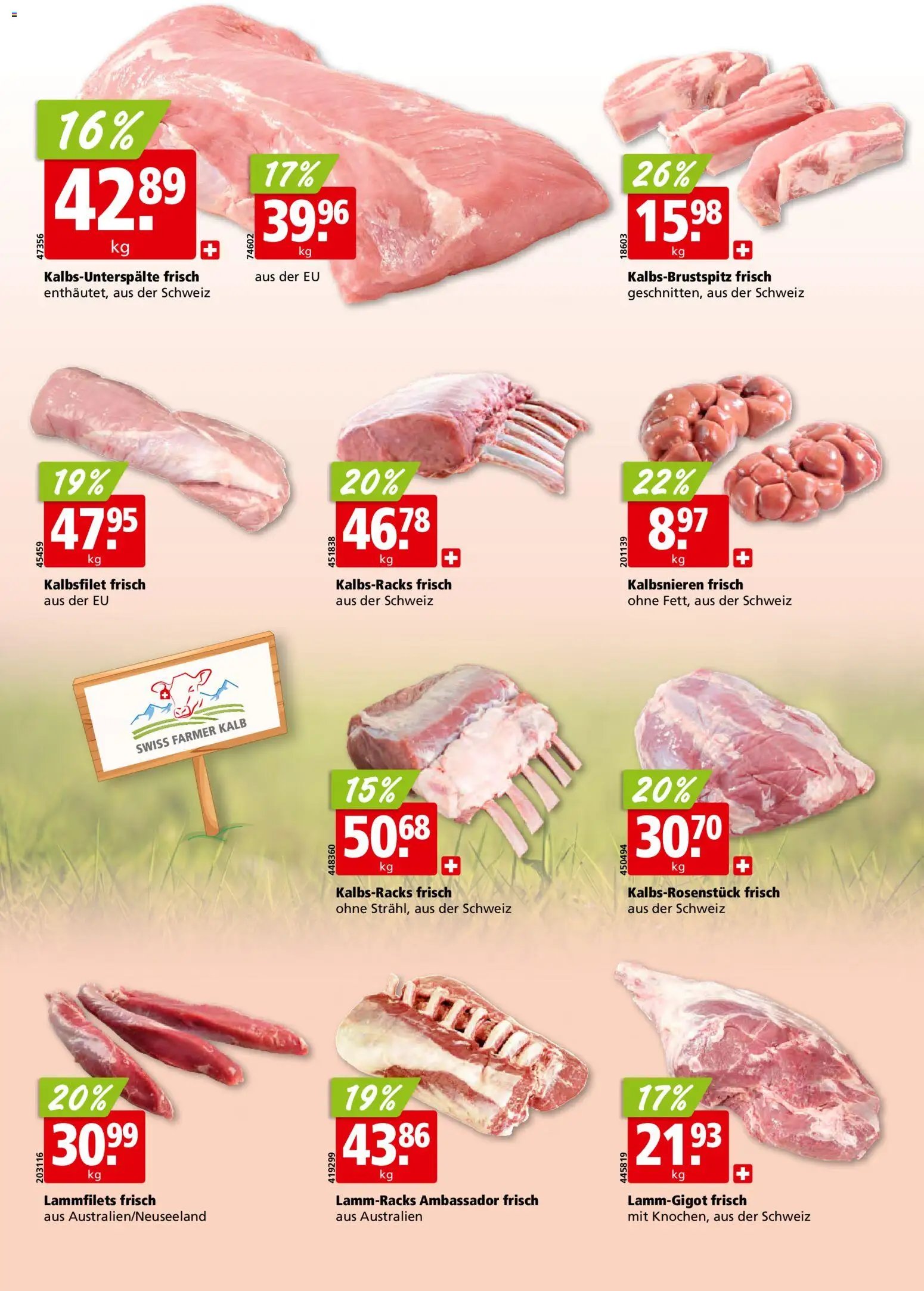 Aligro Aktionen Schlieren, Gossau SG, Frauenfeld, Rapperswil-Jona, Sargans, Bern, Brüttisellen, Pratteln, Emmen, Spreitenbach (2025-12-01 - 2025-12-06) | 8