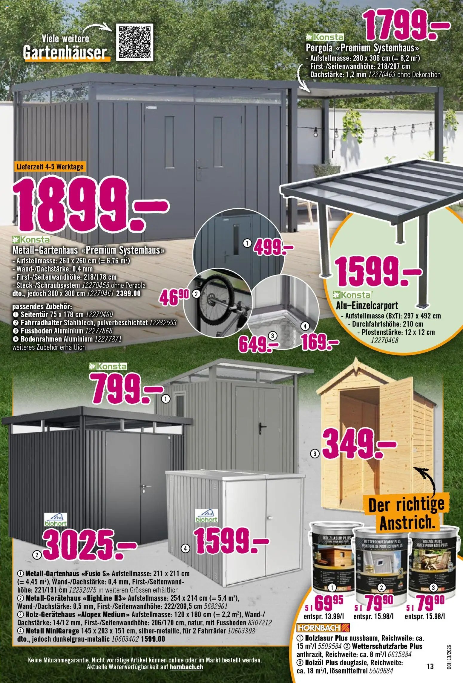 Hornbach aktionen (2026-03-27 - 2026-04-27) | 13
