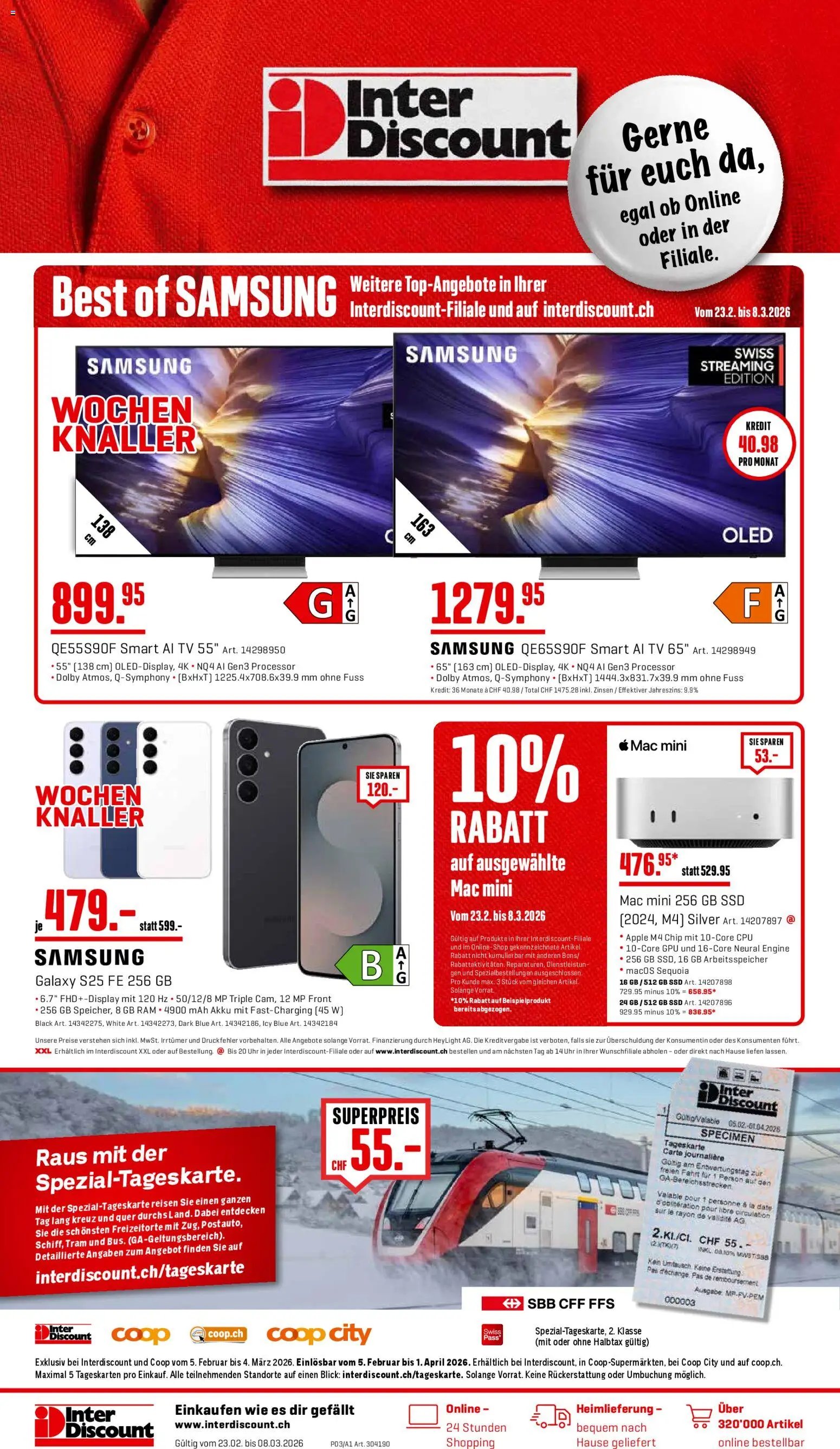 Interdiscount Aktionen (2026-02-23 - 2026-03-08) | 1